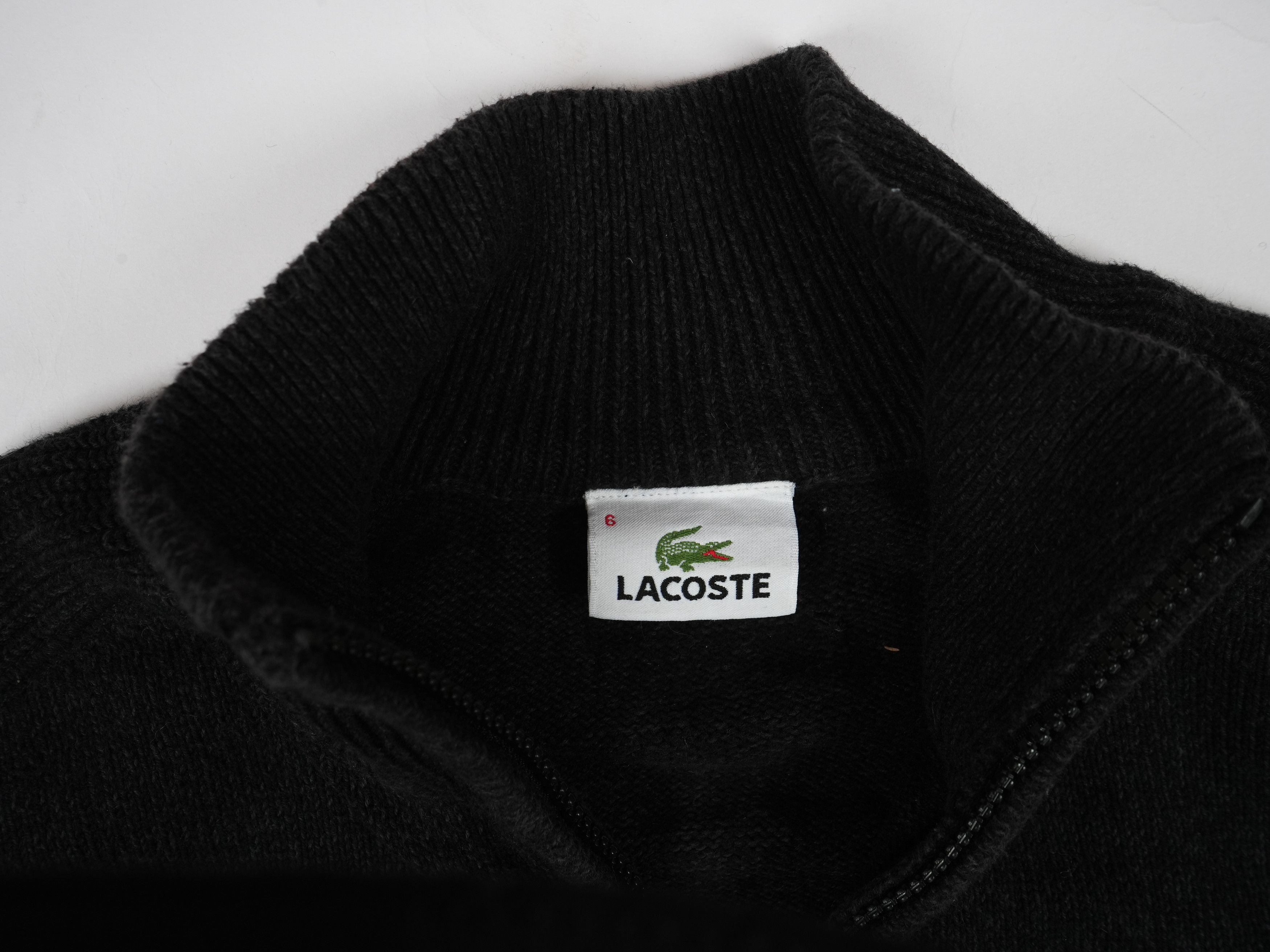 Lacoste Lacoste Full Zip Sweater Size US XL / EU 56 / 4 - 4 Thumbnail