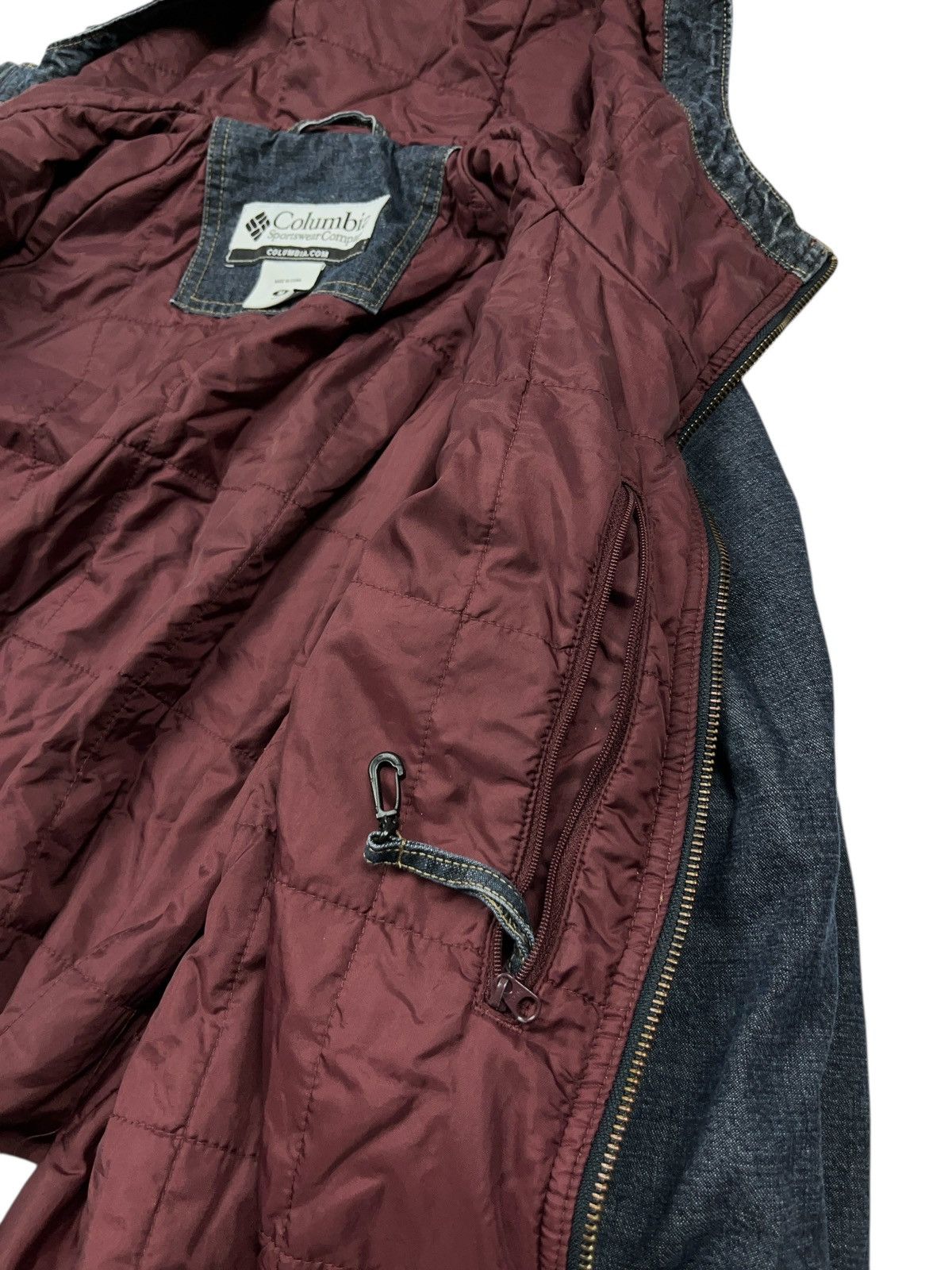 Columbia Vintage Columbia Denim Active Jacket Carhartt Style Rare Size US M / EU 48-50 / 2 - 13 Thumbnail