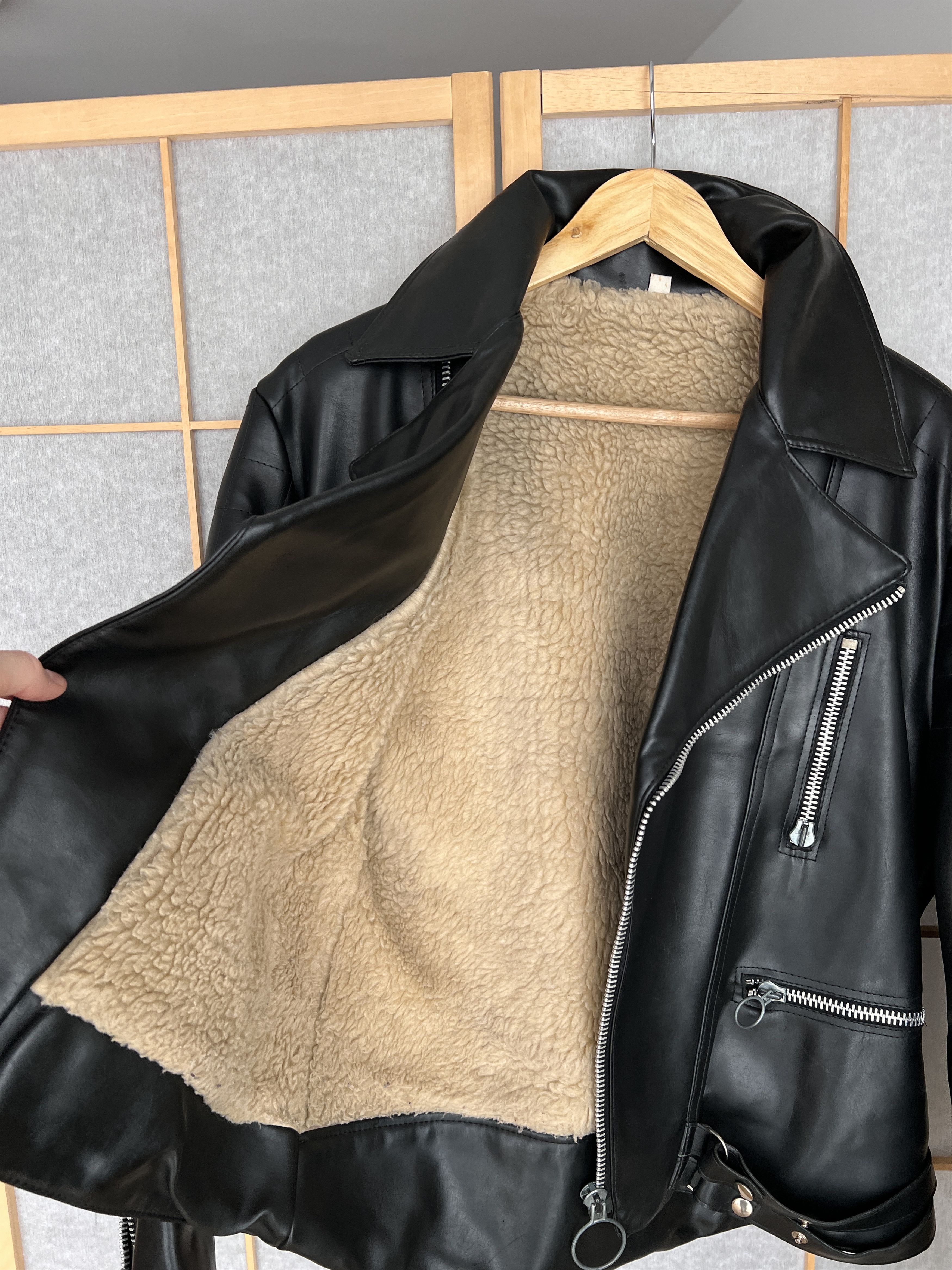 Hysteric Glamour Vegan eco leather 90s Biker jacket bomber opium avant garde Size US M / EU 48-50 / 2 - 16 Thumbnail