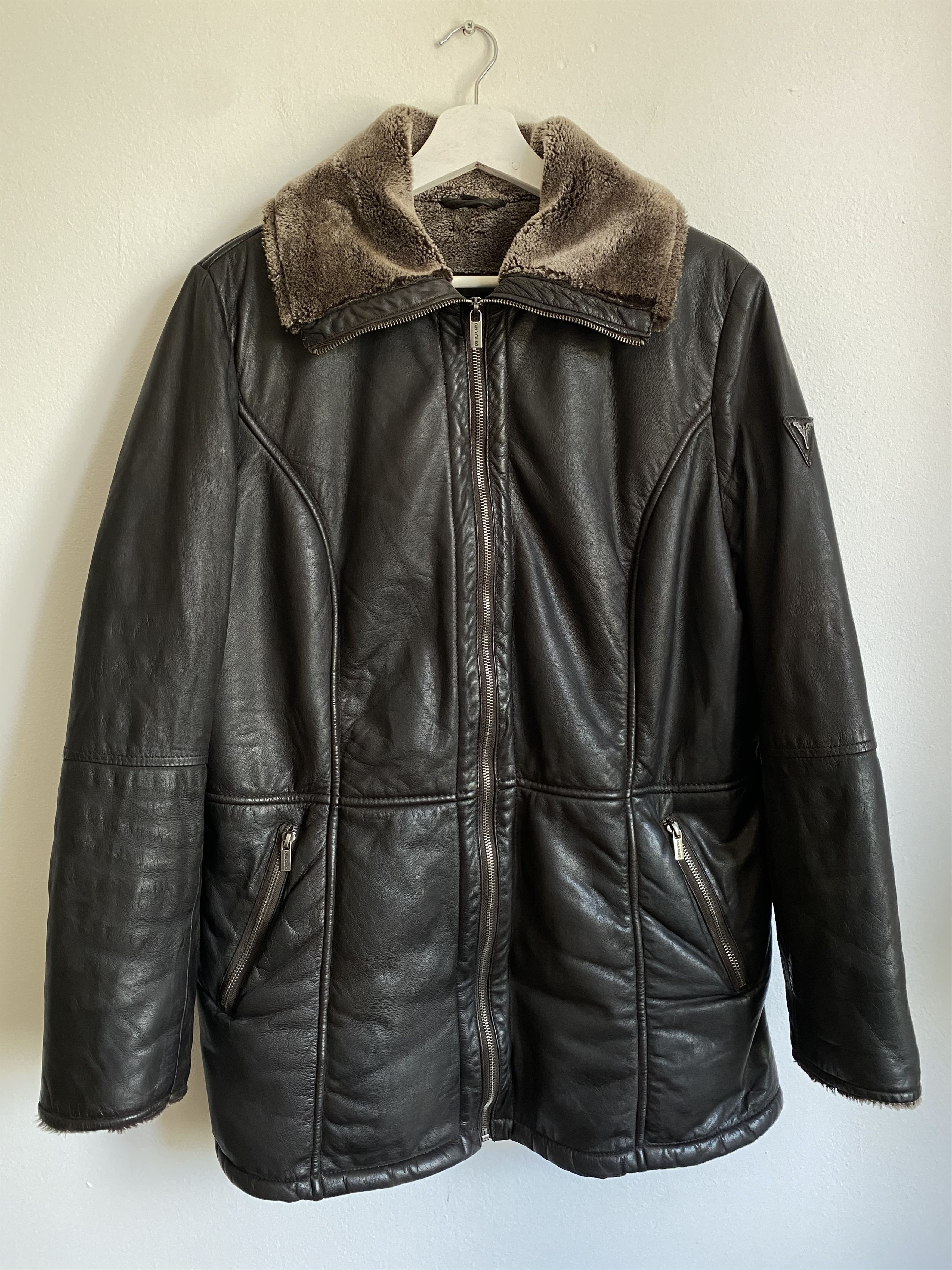 Carlo Colucci Leather jacket high quality size L-XL