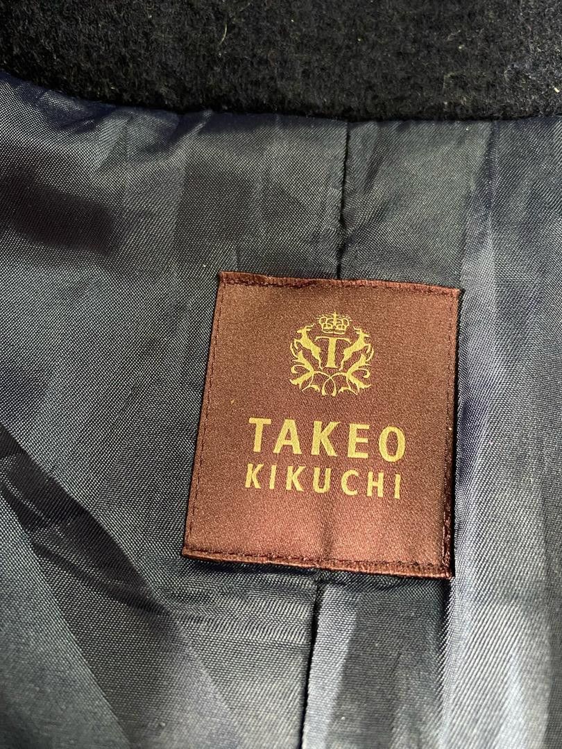Japanese Brand × Takeo Kikuchi Takeo Kikuchi Wool long Jacket Size US M / EU 48-50 / 2 - 6 Thumbnail