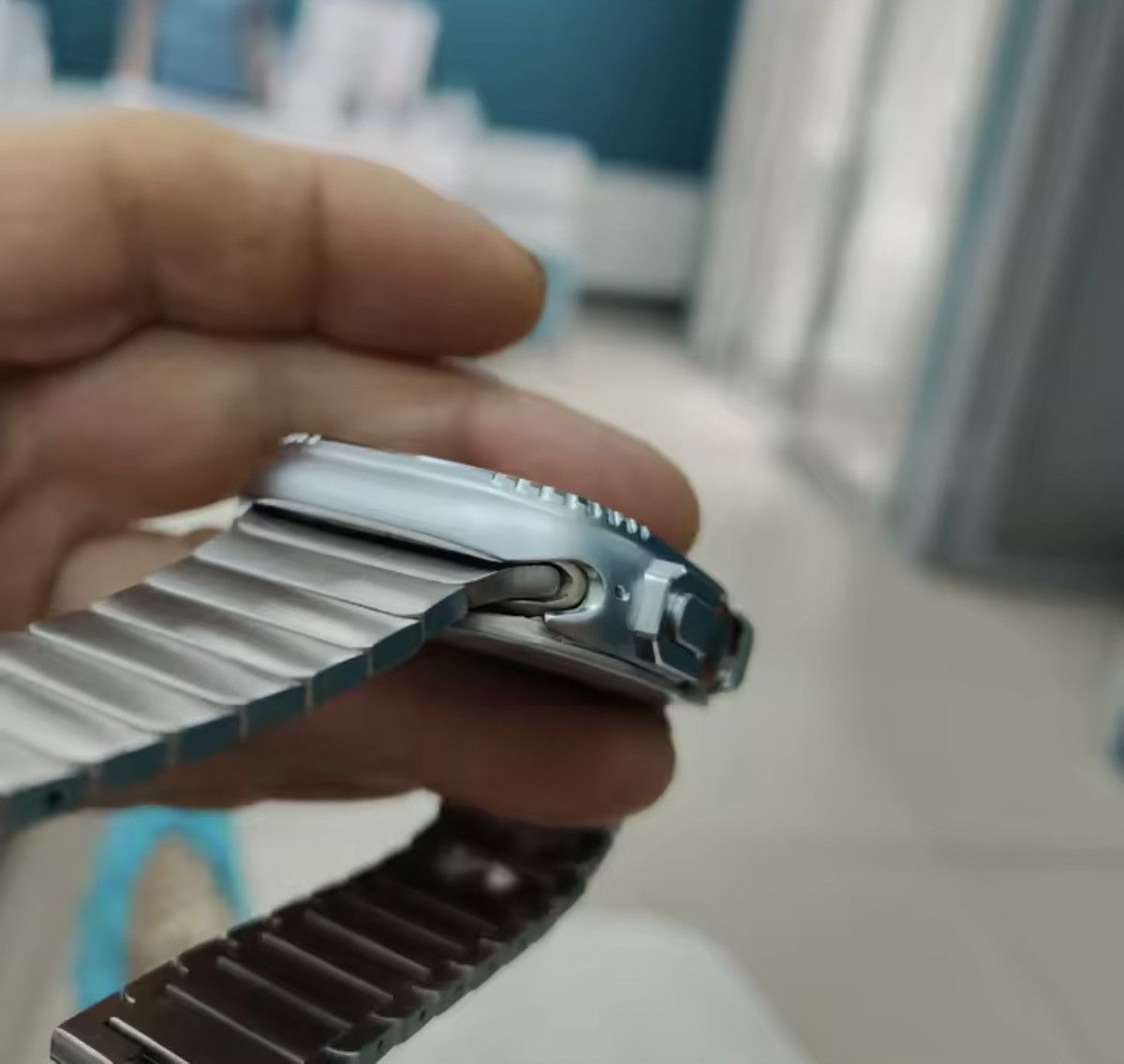 Jewelry Stainless Steel Band for 45 MM Apple Watch Size ONE SIZE - 5 Thumbnail
