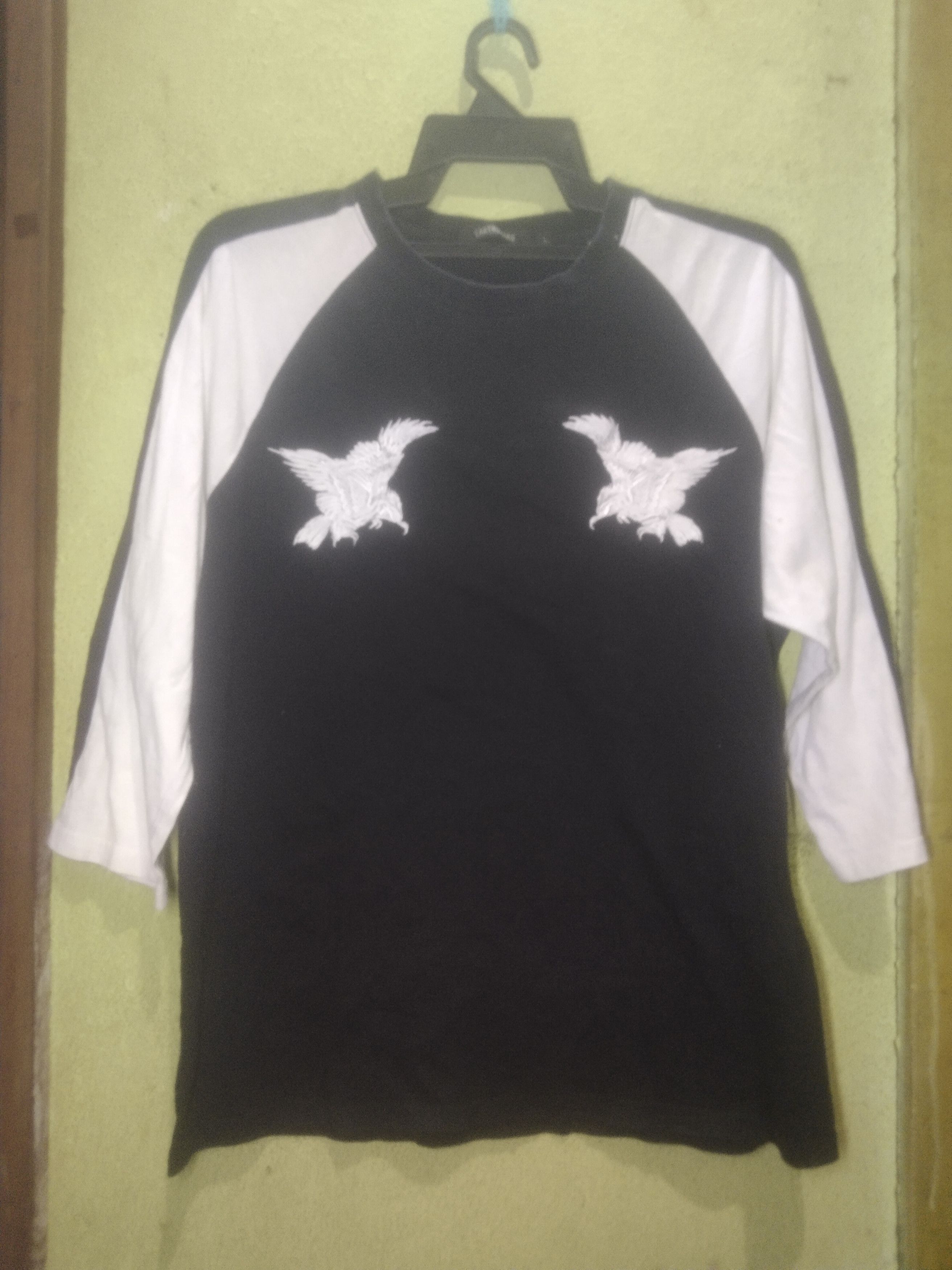 Japanese Brand Embroidered birds sukajan 3/4 sleeve shirt Size US M / EU 48-50 / 2 - 1 Thumbnail