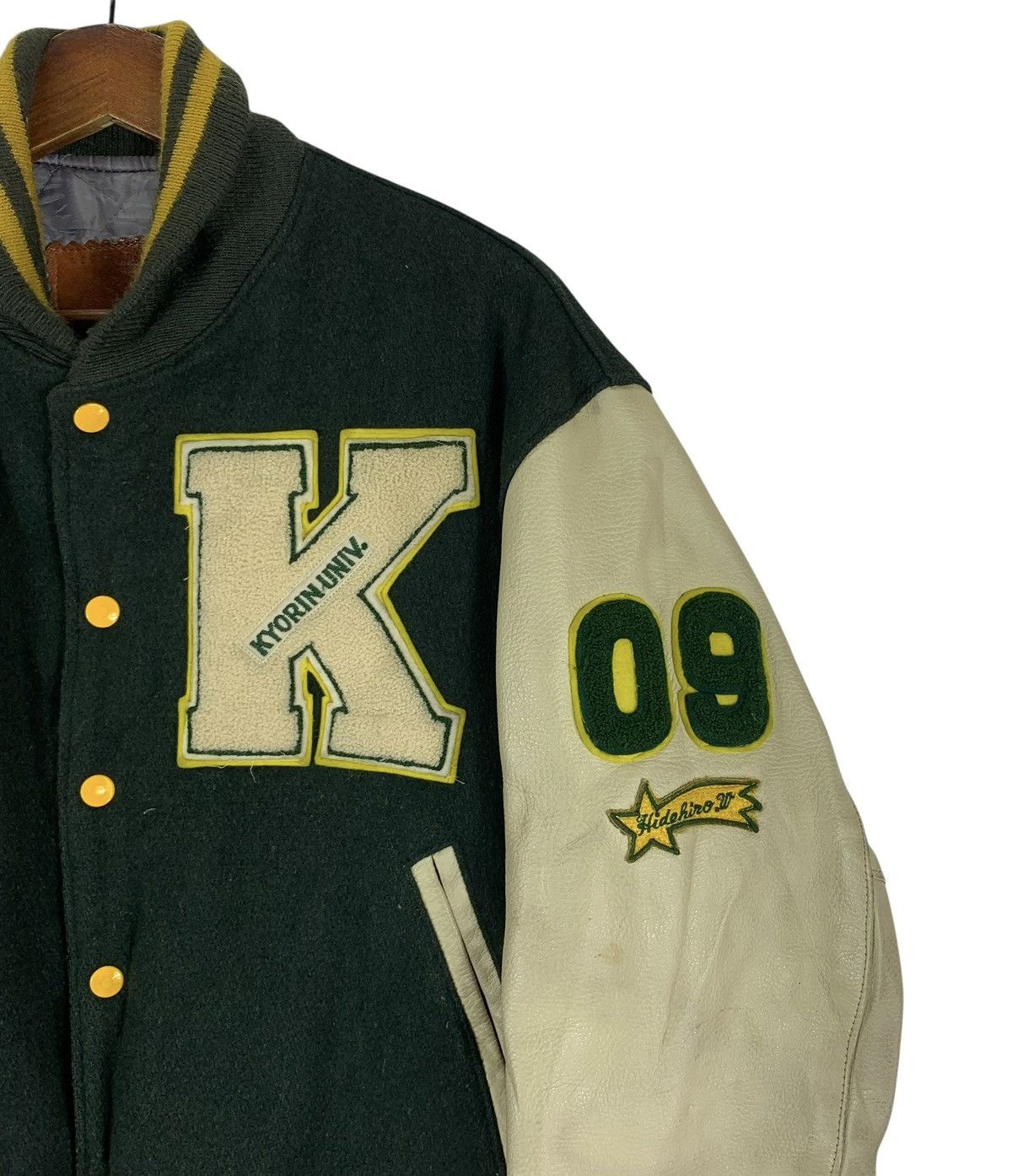 Golden Bear VINTAGE GOLDEN BEAR VARSITY BOMBER JACKET Size US L / EU 52-54 / 3 - 4 Thumbnail