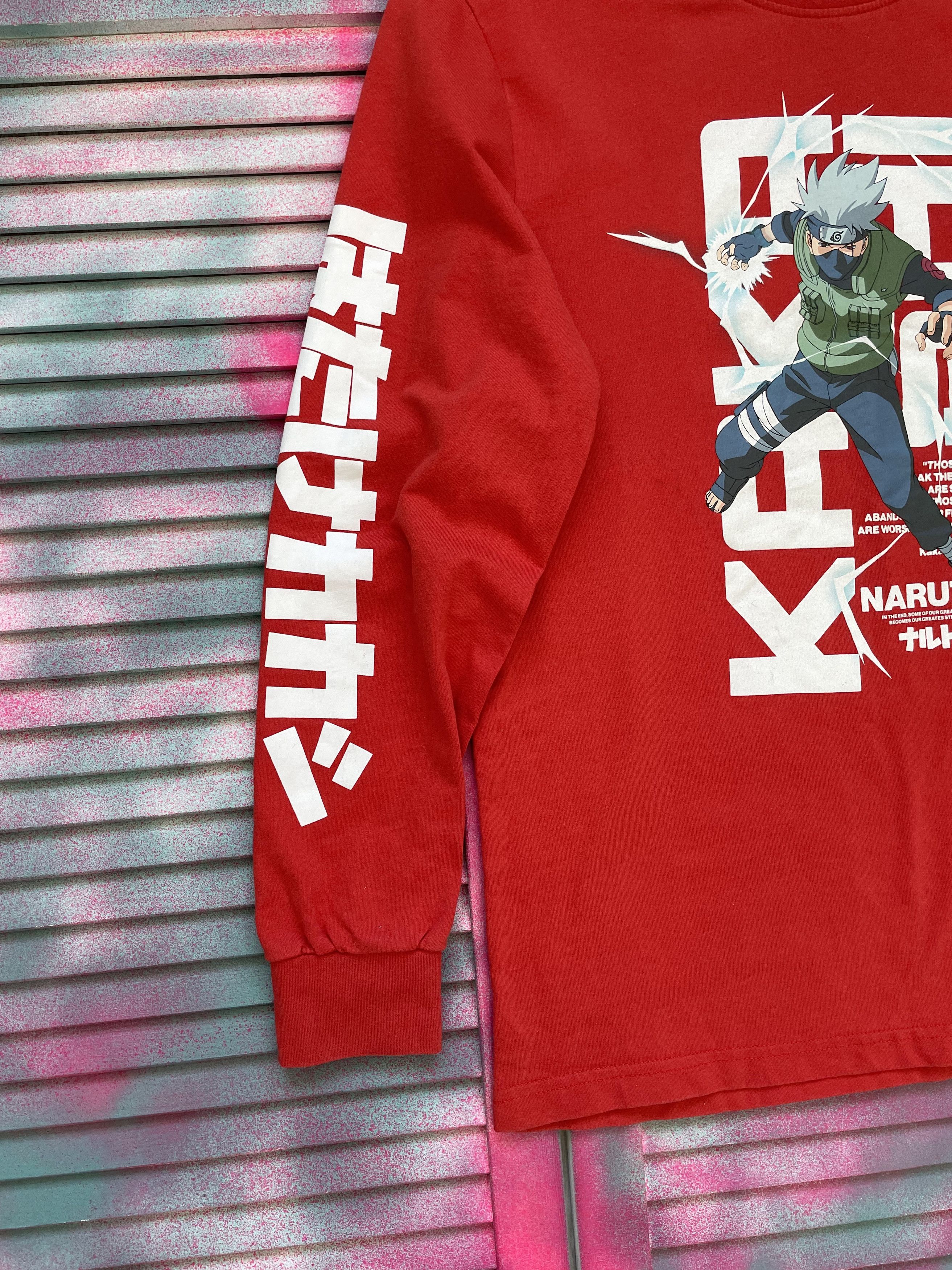 Cartoon Network Vintage Y2K Naruto BIG logo Long Sleeve Size US M / EU 48-50 / 2 - 2 Thumbnail