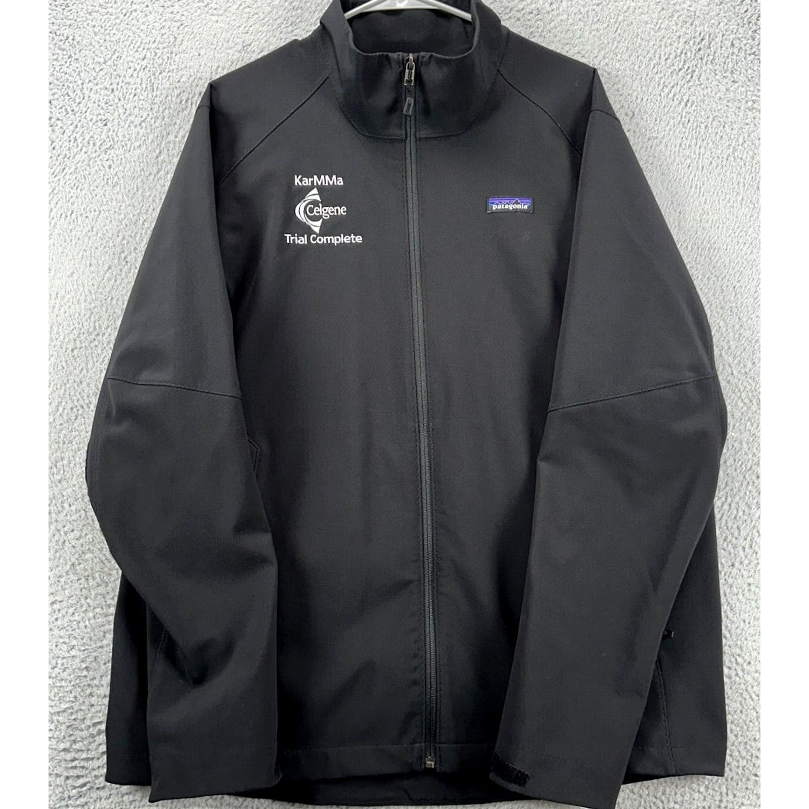 Patagonia Patagonia Jacket Adult XL Black Softshell Full Zip Logo Pockets Mens Size US XL / EU 56 / 4 - 5 Thumbnail