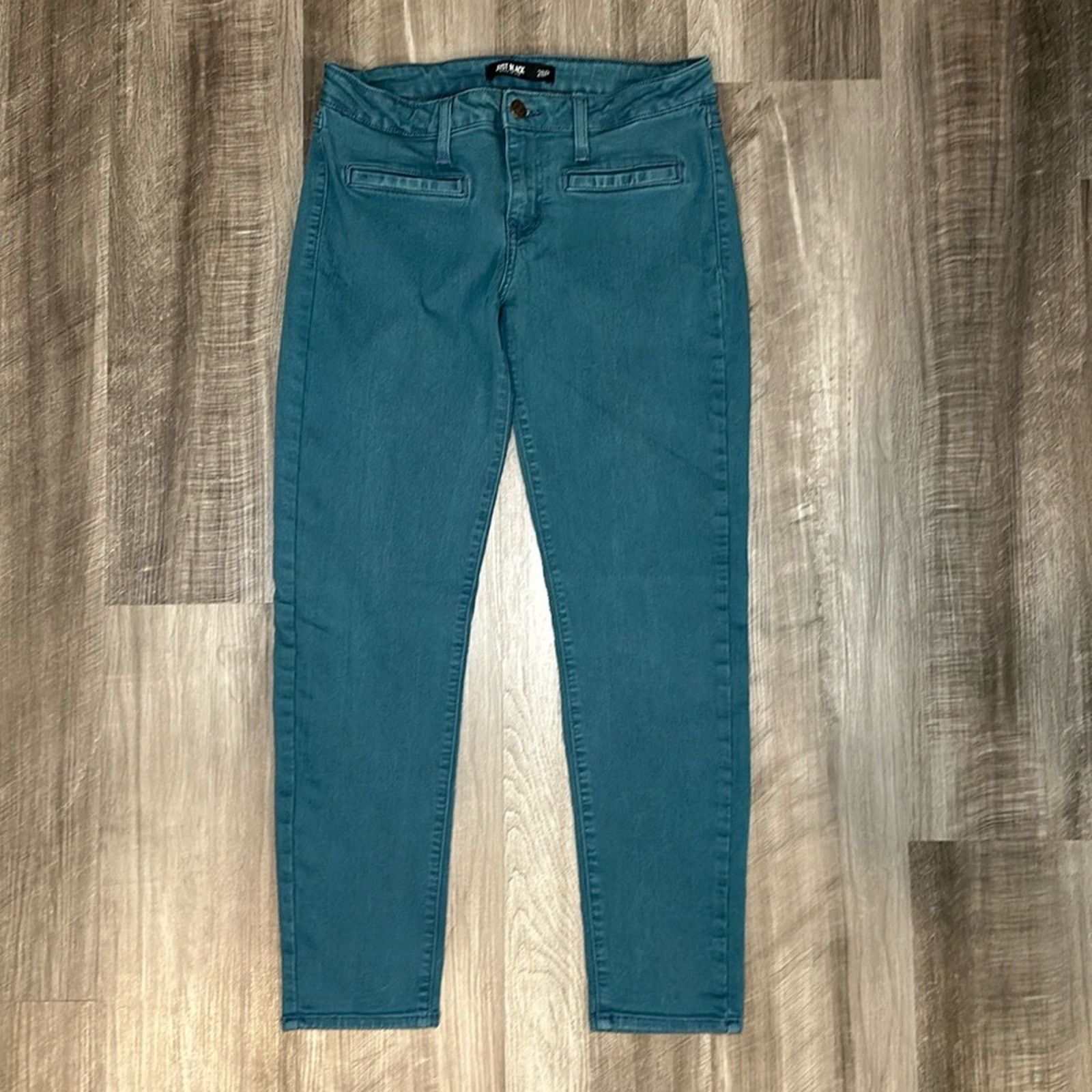 Other Just Black Stretch Skinny Jeans - 28P Size 28" / US 6 / IT 42 - 1 Thumbnail