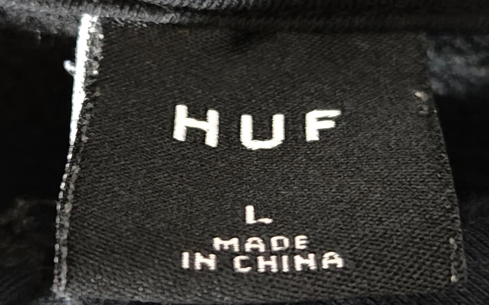 Huf HUF Skater Streetwear Heavyweight Hoodie Sweater Rose Graph Size US L / EU 52-54 / 3 - 2 Thumbnail