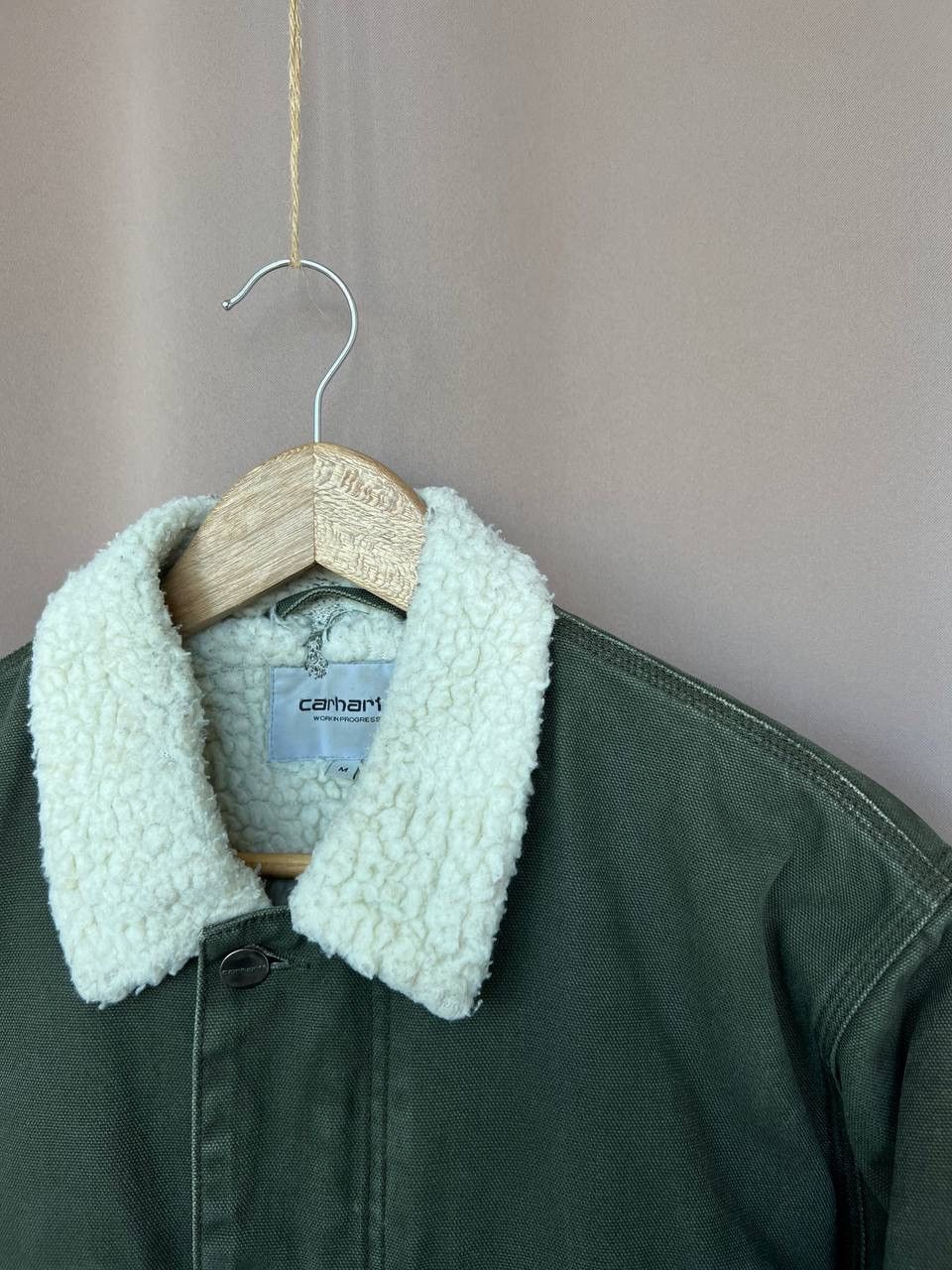 Carhartt Carhartt Men's Denim Fairmount Coat Sherpa Lined Size M Size US M / EU 48-50 / 2 - 6 Thumbnail
