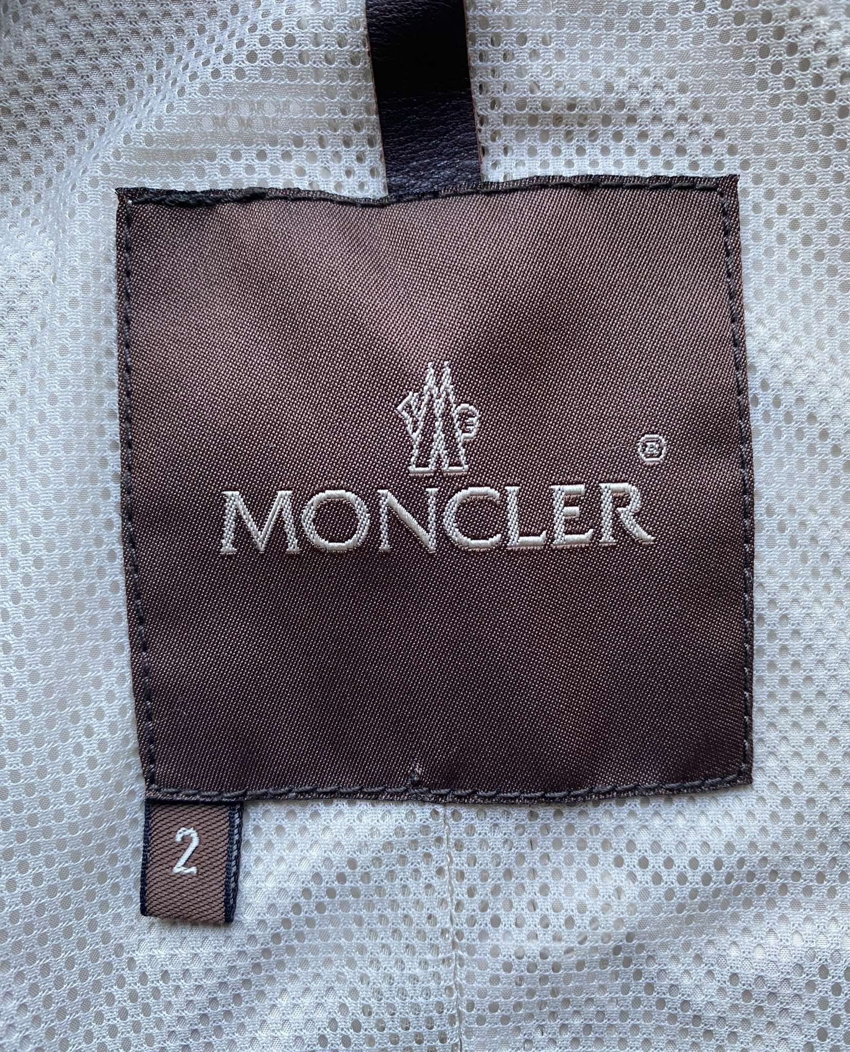 Moncler × Vintage Vintage Women Moncler Lightweight Jacket Belted Zip Lampo Size M / US 6-8 / IT 42-44 - 13 Thumbnail