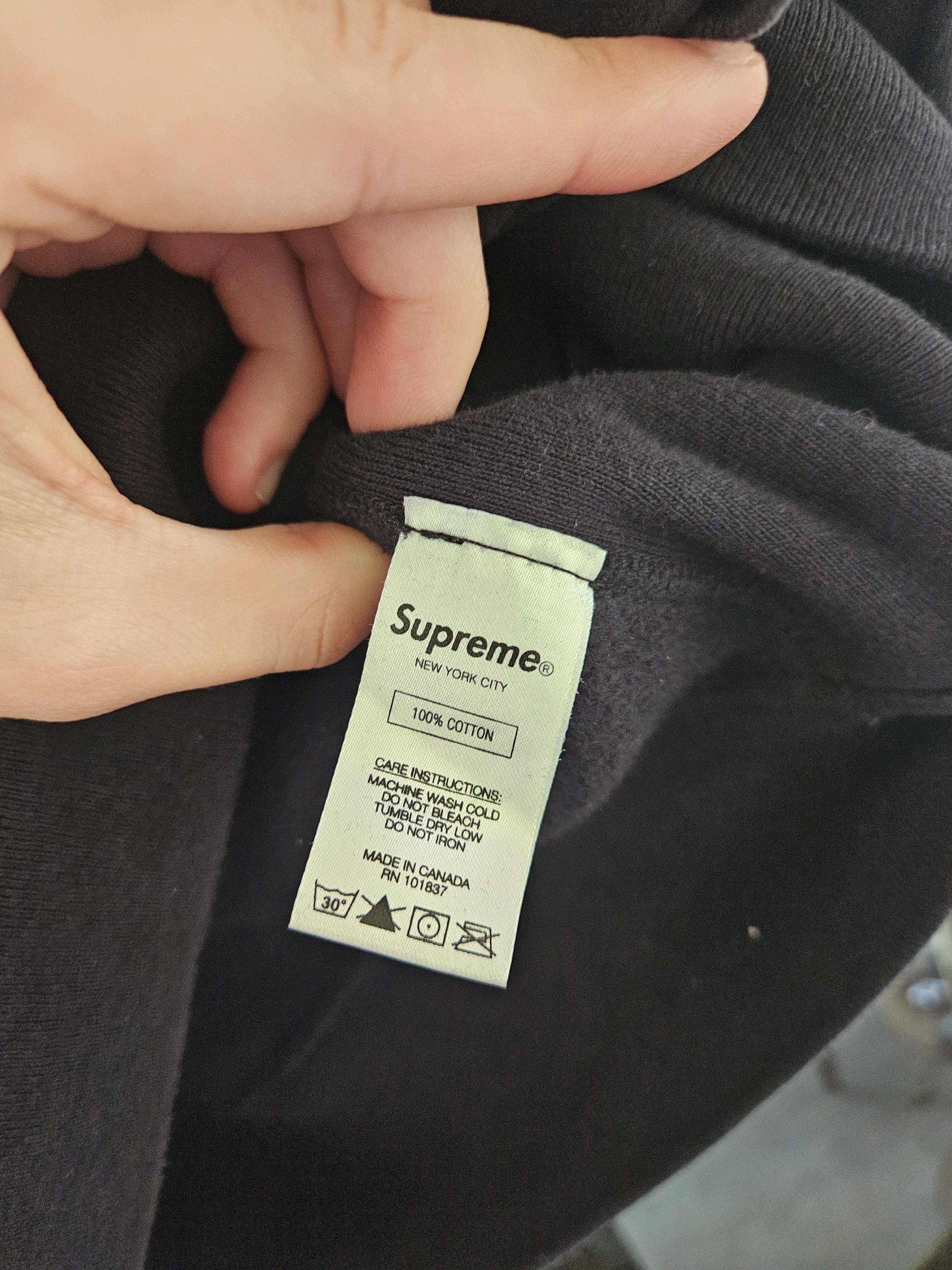 Supreme Supreme Trademark Logo Black Red Hoodie Size US M / EU 48-50 / 2 - 10 Thumbnail
