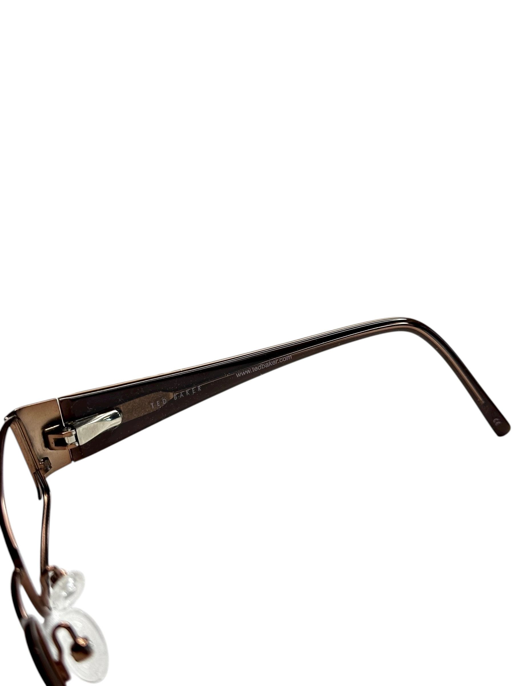 Ted Baker Ted Baker Slim Squared Frame Glasses Size ONE SIZE - 7 Thumbnail