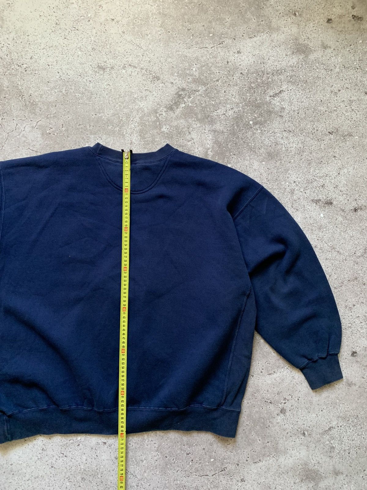 Nike × Vintage Vintage Nike Michigan Center Swoosh Sweatshirt Blue Large Size US XL / EU 56 / 4 - 7 Thumbnail