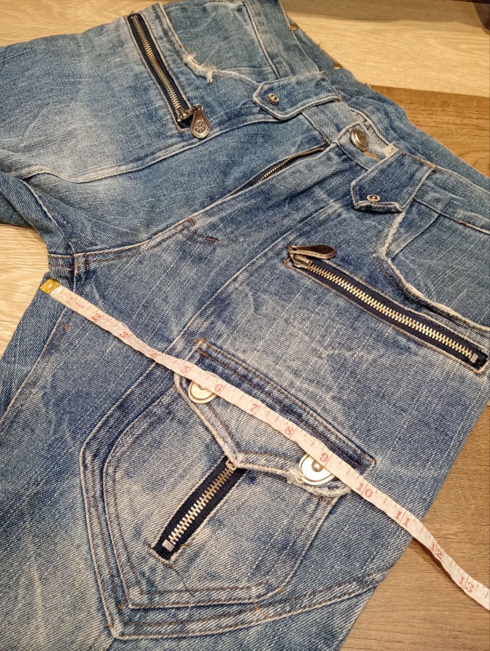 Seditionaries BERNINGS SHO JAPAN MULTIPOCKET FLARED JEANS Size US 30 / EU 46 - 24 Thumbnail