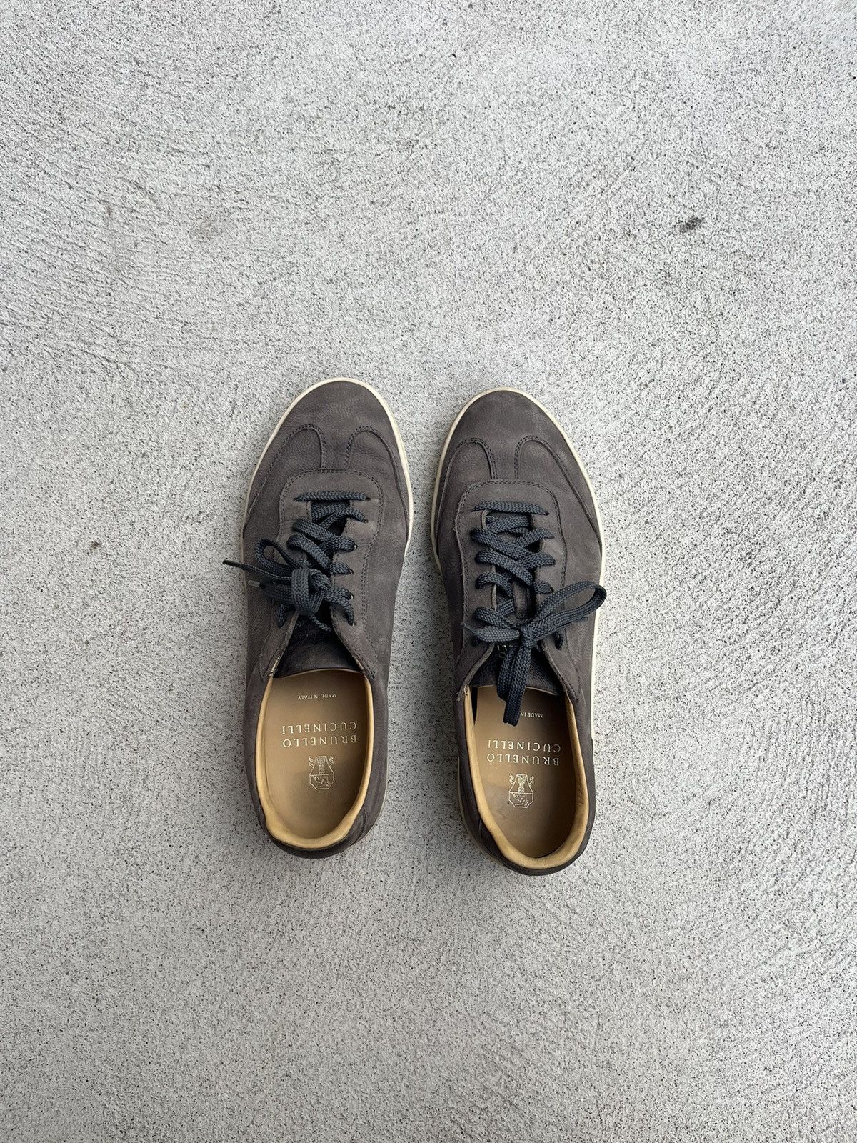 Brunello Cucinelli Brunello cucinelli Suede Sneaker GAT Size US 9 / EU 42 - 2 Thumbnail