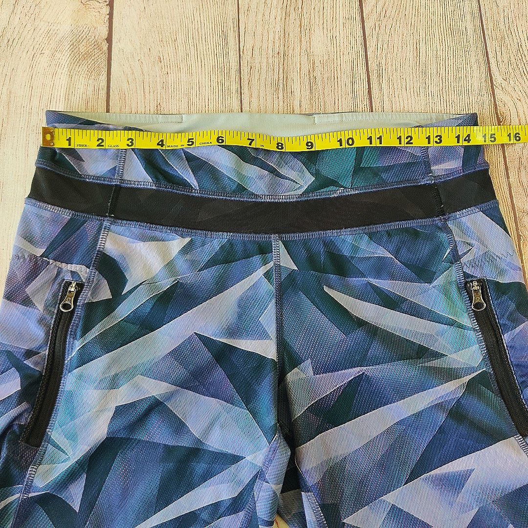 Lululemon Inspire Tight II (Mesh) Pretty Prism Multi / Black 8 Size 30" / US 8 / IT 44 - 6 Thumbnail