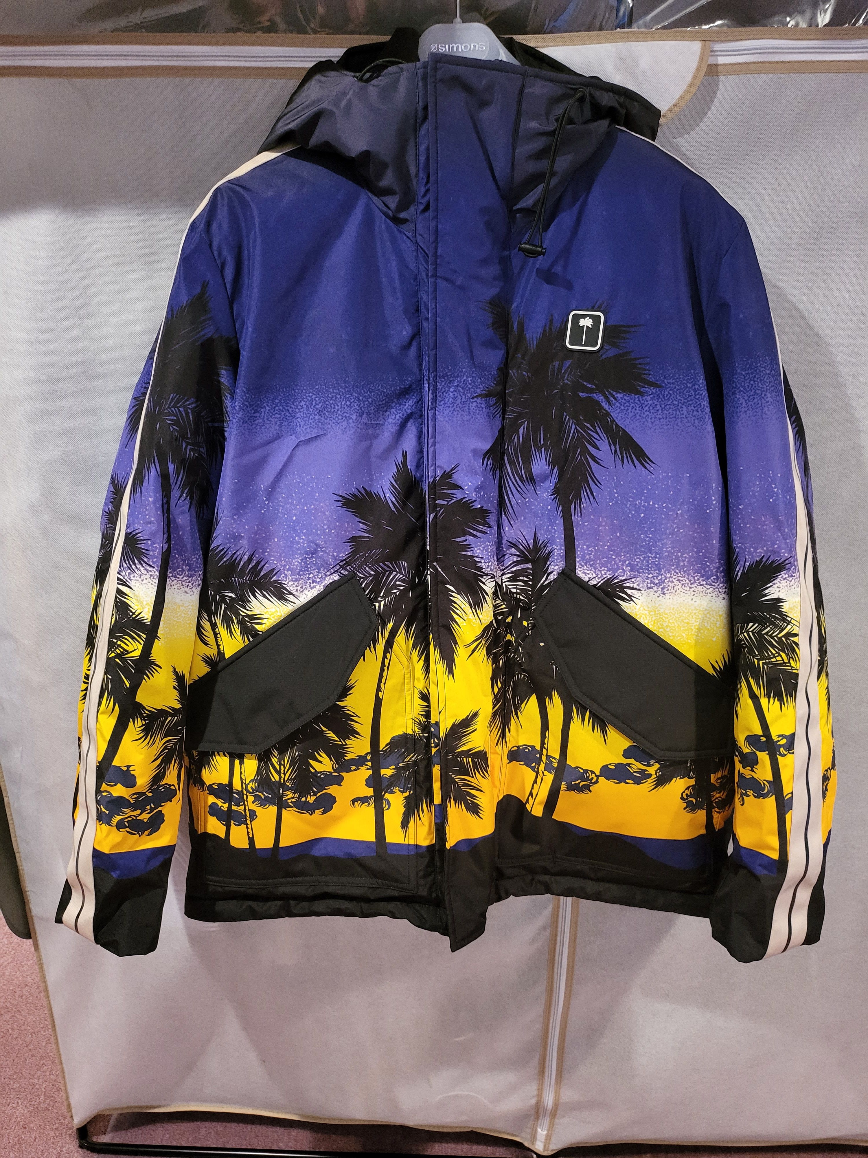 Palm Angels Palm Sunset Track Ski Jacket Size US L / EU 52-54 / 3 - 2 Thumbnail