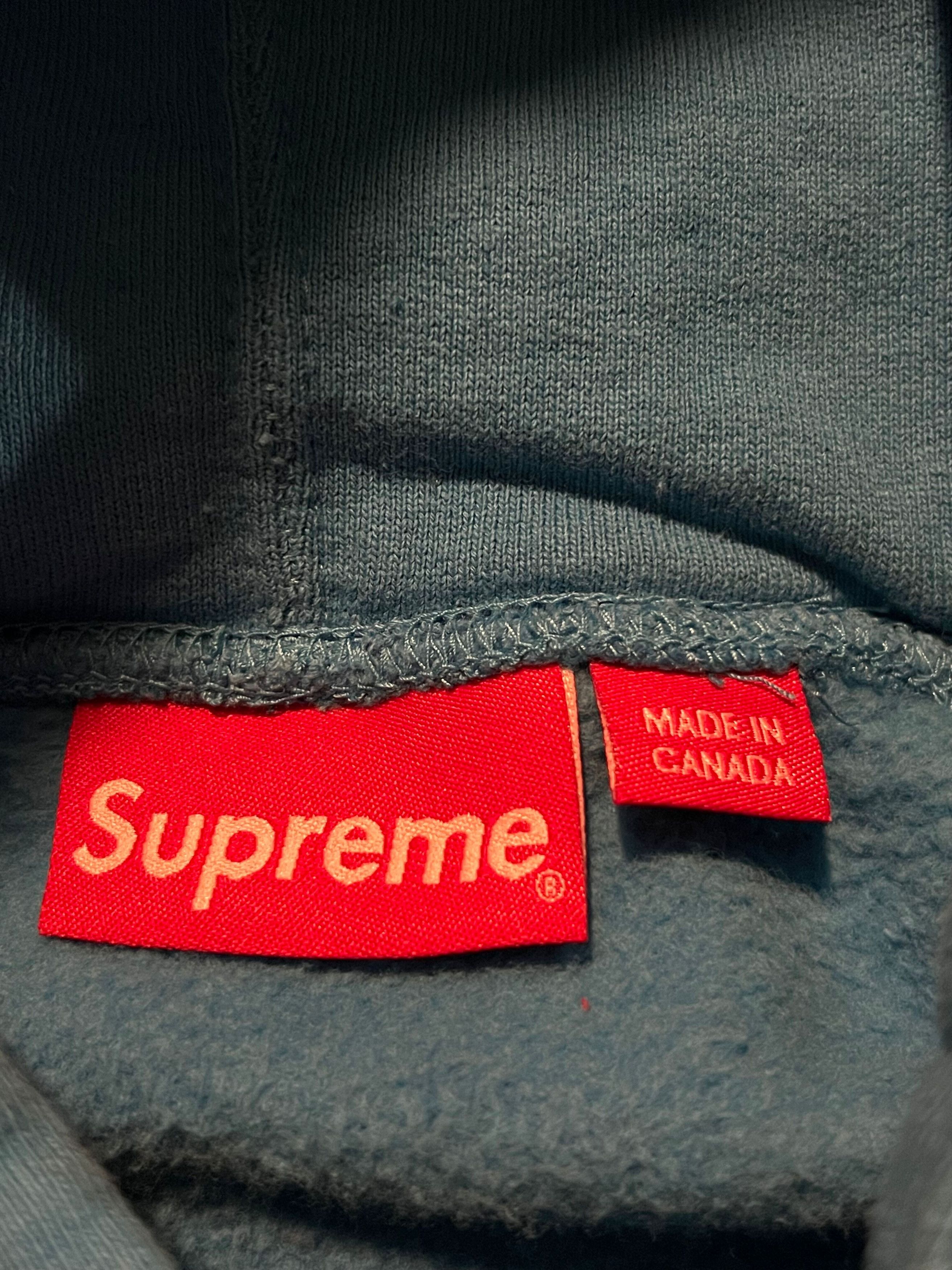 Supreme Supreme Blue Cat In The Hat Hoodie Sweatshirt Medium Size US M / EU 48-50 / 2 - 3 Thumbnail