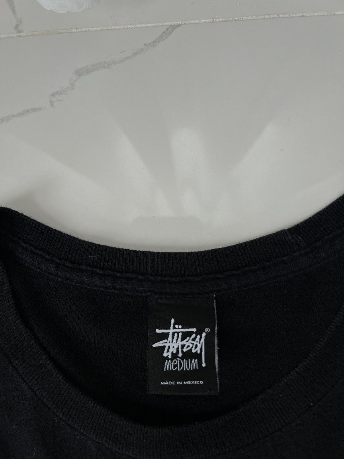 Stussy × Vintage STUSSY RARE SURF SWIRL RETRO BIG LOGO TEE Y2K Size US M / EU 48-50 / 2 - 4 Thumbnail