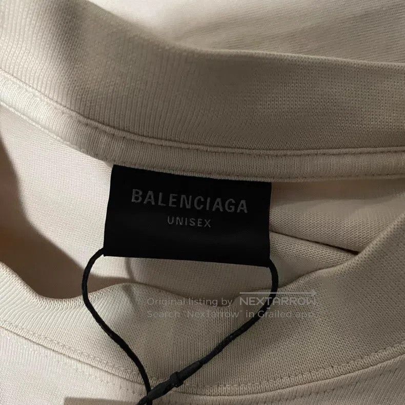 Balenciaga Balenciaga Double loop inverted 8 embroidery short-sleeve Size US M / EU 48-50 / 2 - 3 Thumbnail