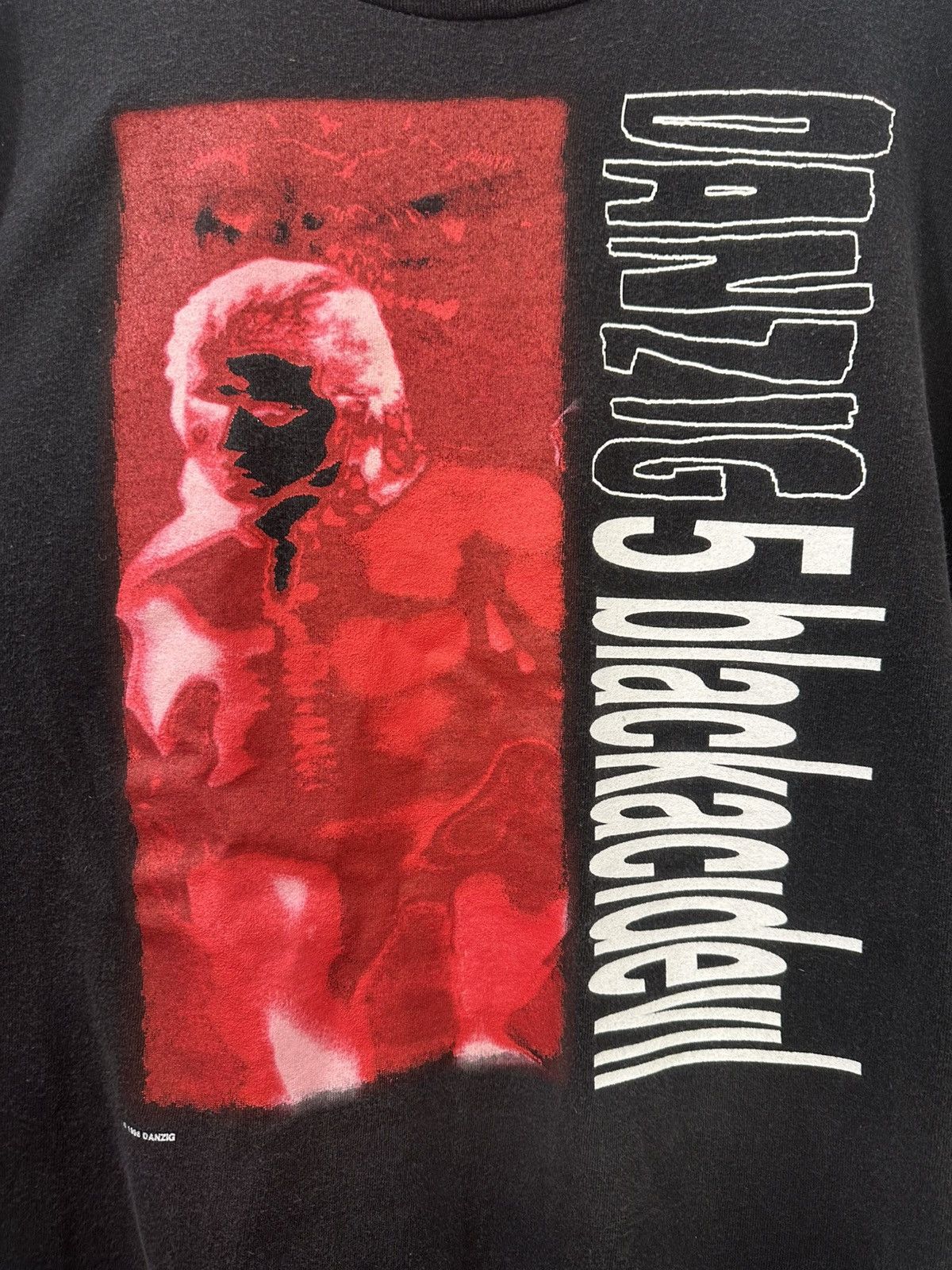 Band Tees Vintage 1996 Danzig 5 Blackacidevil Tour Tee XL Size US XL / EU 56 / 4 - 2 Thumbnail