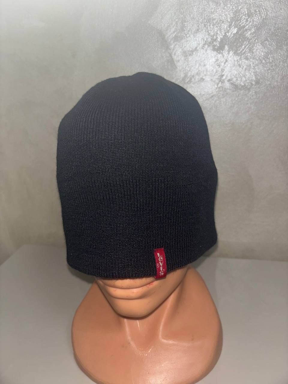 Levi's Vintage Italian Levi's knit hat, size L/XL navy blue acrylic Size ONE SIZE - 1 Thumbnail