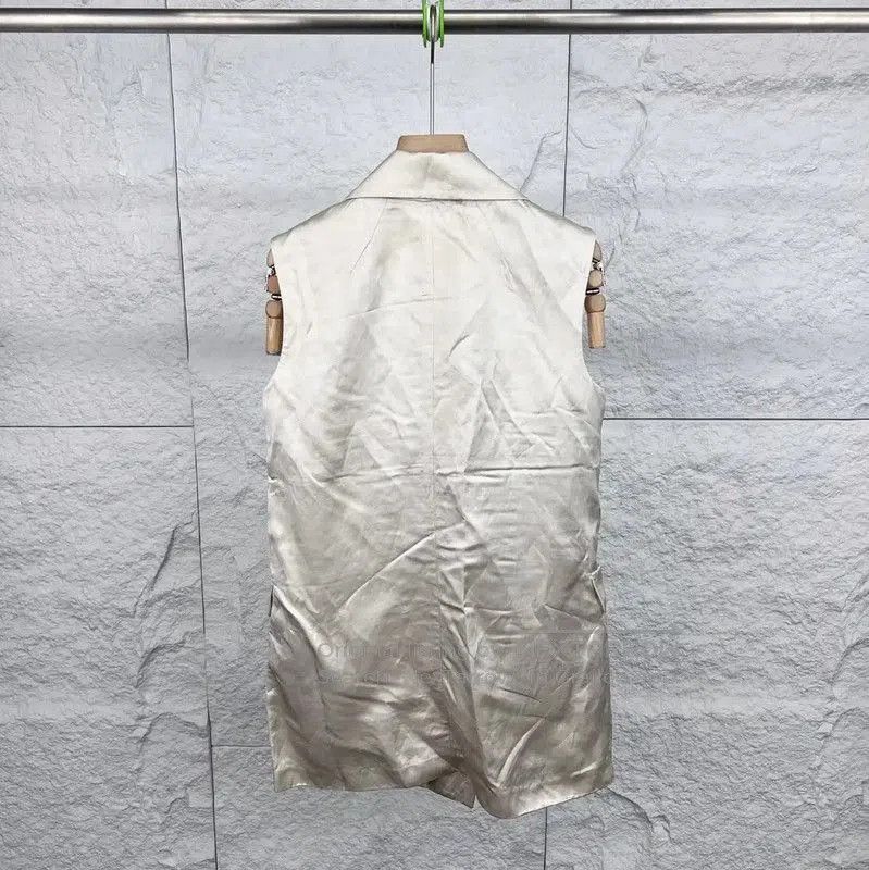 Max Mara MaxMara Elegant Cream Cotton Women's Shirt . Size XXS / US 00 / IT 34 - 2 Thumbnail