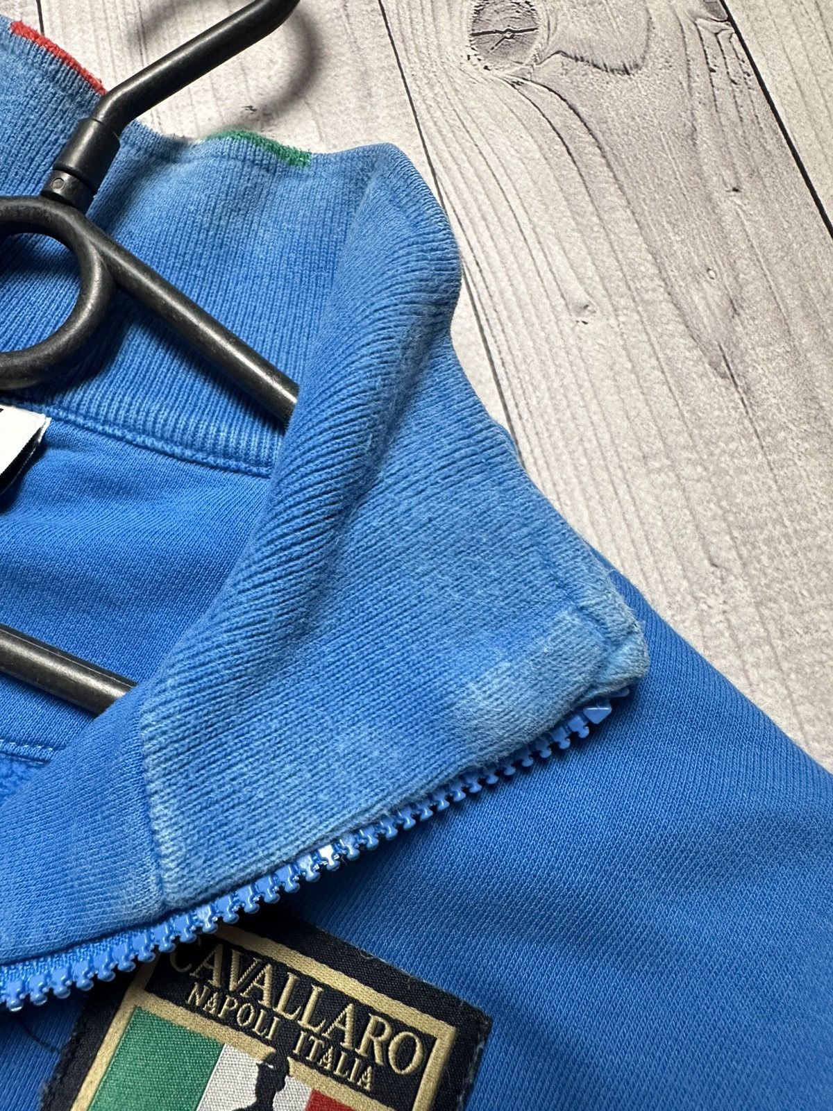Vintage Vintage Italia soccer track jacket size S big logo Azzurri Size US S / EU 44-46 / 1 - 6 Thumbnail