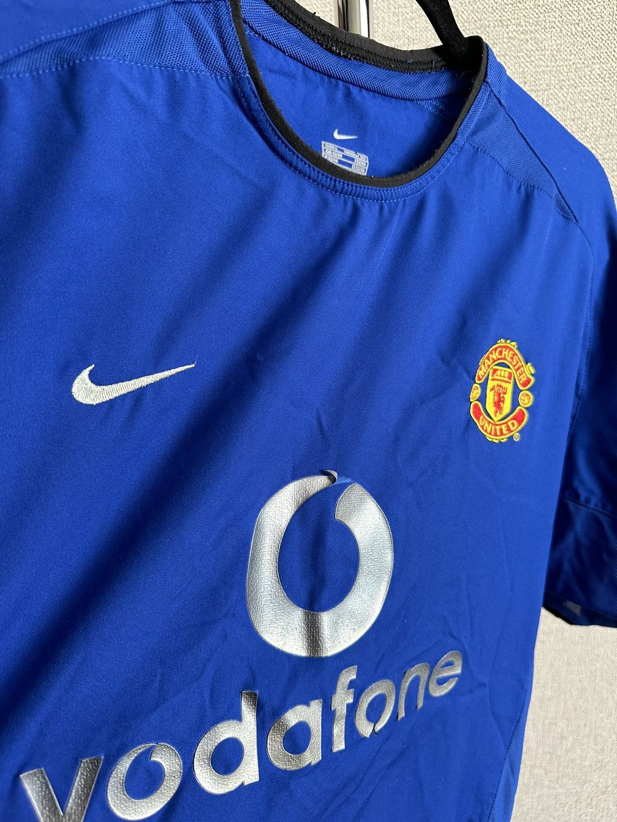 Nike 2002/03 Nike Manchester United Vintage Third Kit Jersey Size US L / EU 52-54 / 3 - 7 Thumbnail