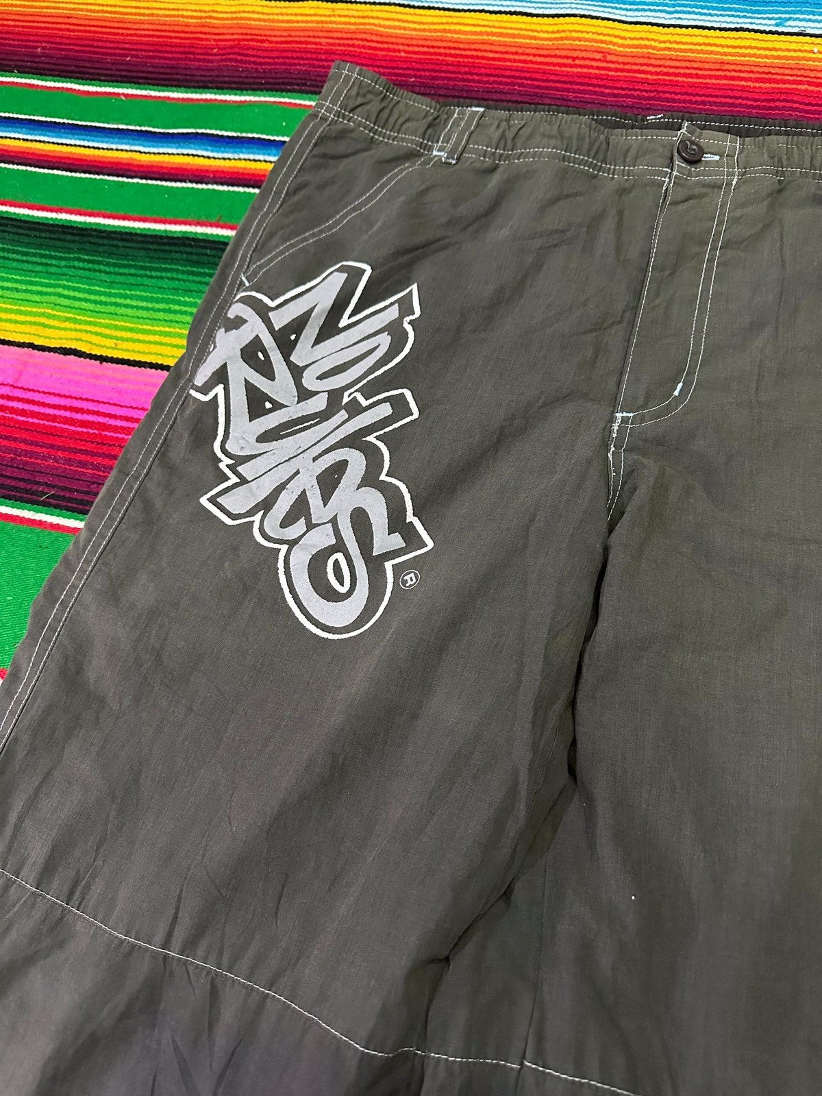 If Six Was Nine 💥No Rules💥 Skate Trouser Green Army 💥 Size US 32 / EU 48 - 7 Thumbnail