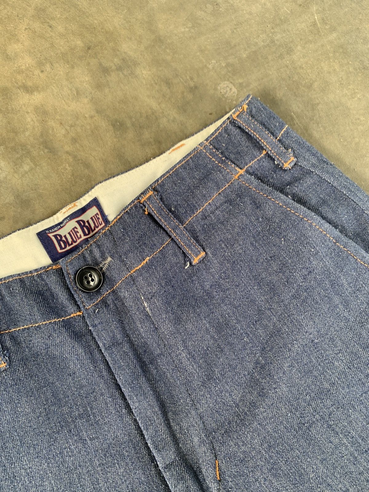 Blue Blue Japan BlueBlue Japan Half Cargopants Denim Size US 27 - 8 Thumbnail