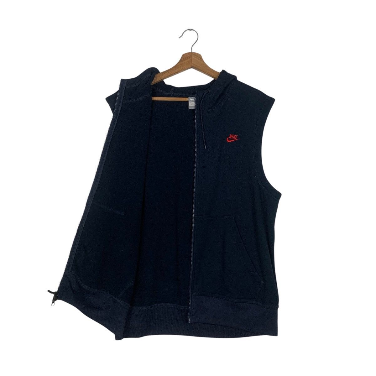 Nike NIKE Embroidery Small Logo Sleeveless Hoodie Vest #1803-C16 Size XL / US 12-14 / IT 48-50 - 10 Thumbnail