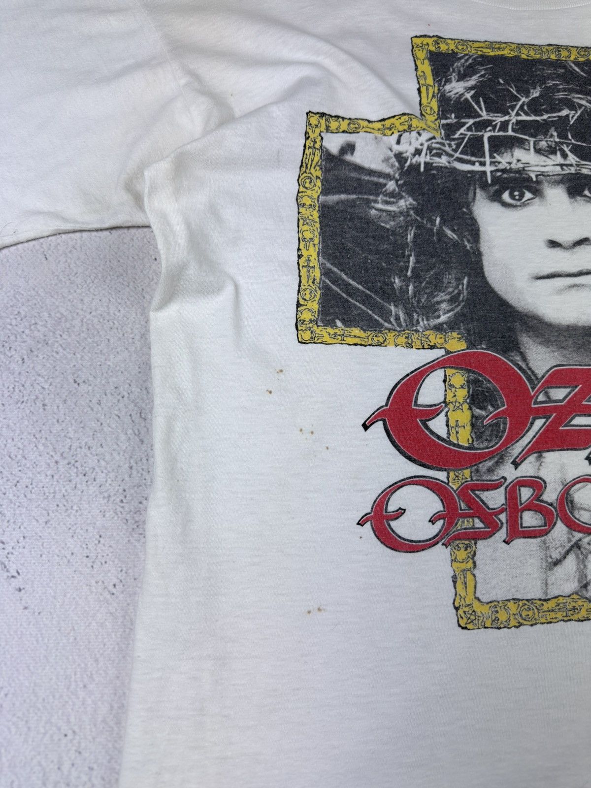 Ozzy Osbourne Rare! Vintage 1988 Ozzy Osbourne No Rest For The Wicked Band Size US M / EU 48-50 / 2 - 7 Thumbnail