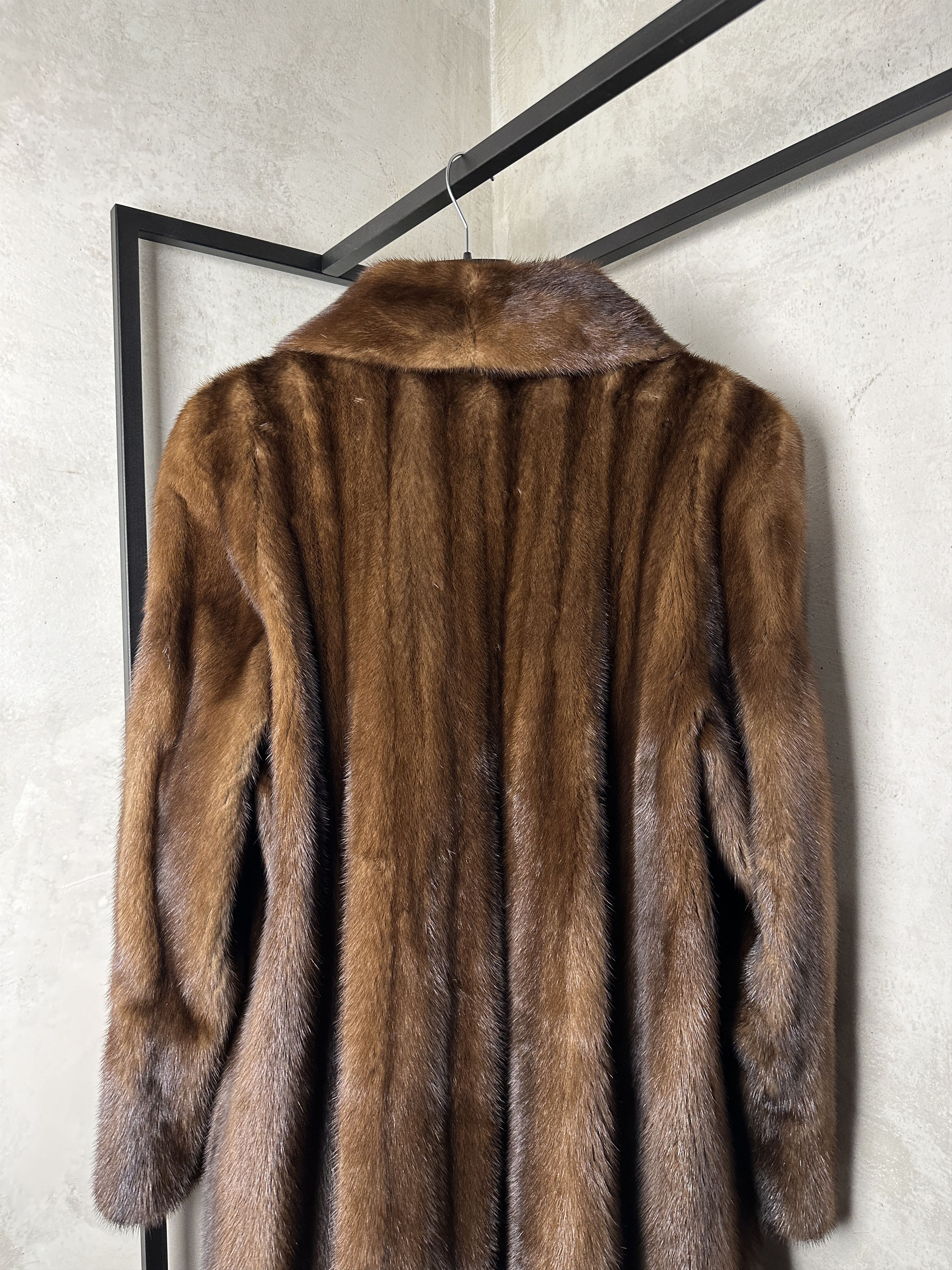 Vintage Long Mink Fur Coat Size M / US 6-8 / IT 42-44 - 10 Thumbnail