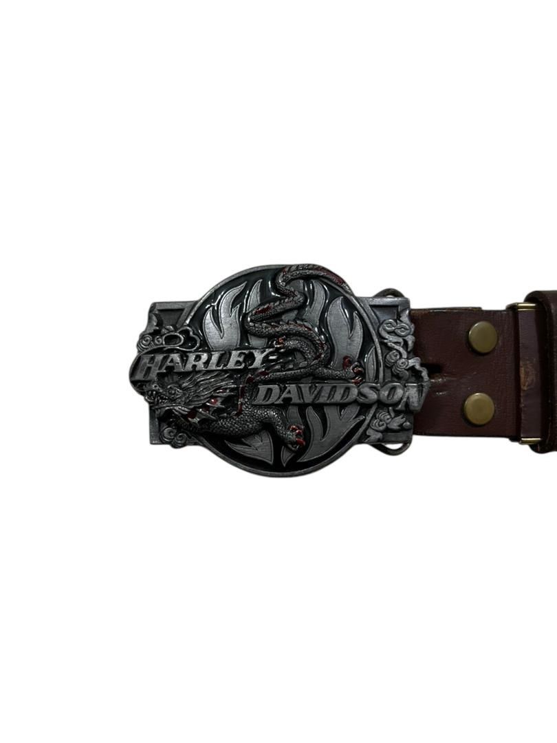 Harley Davidson Vintage 1988 Harley Davidson Heavu Metal Buckle Size ONE SIZE - 1 Thumbnail