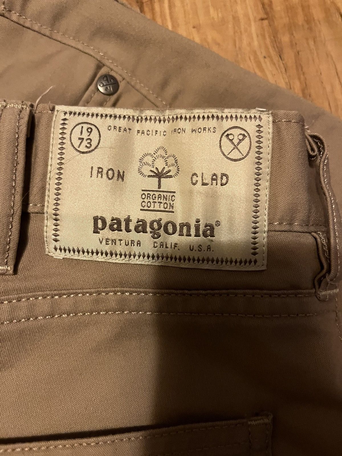 Patagonia Patagonia Iron Clad Great Pacific Iron Works Workwear L34W34 Size US 34 / EU 50 - 1 Thumbnail