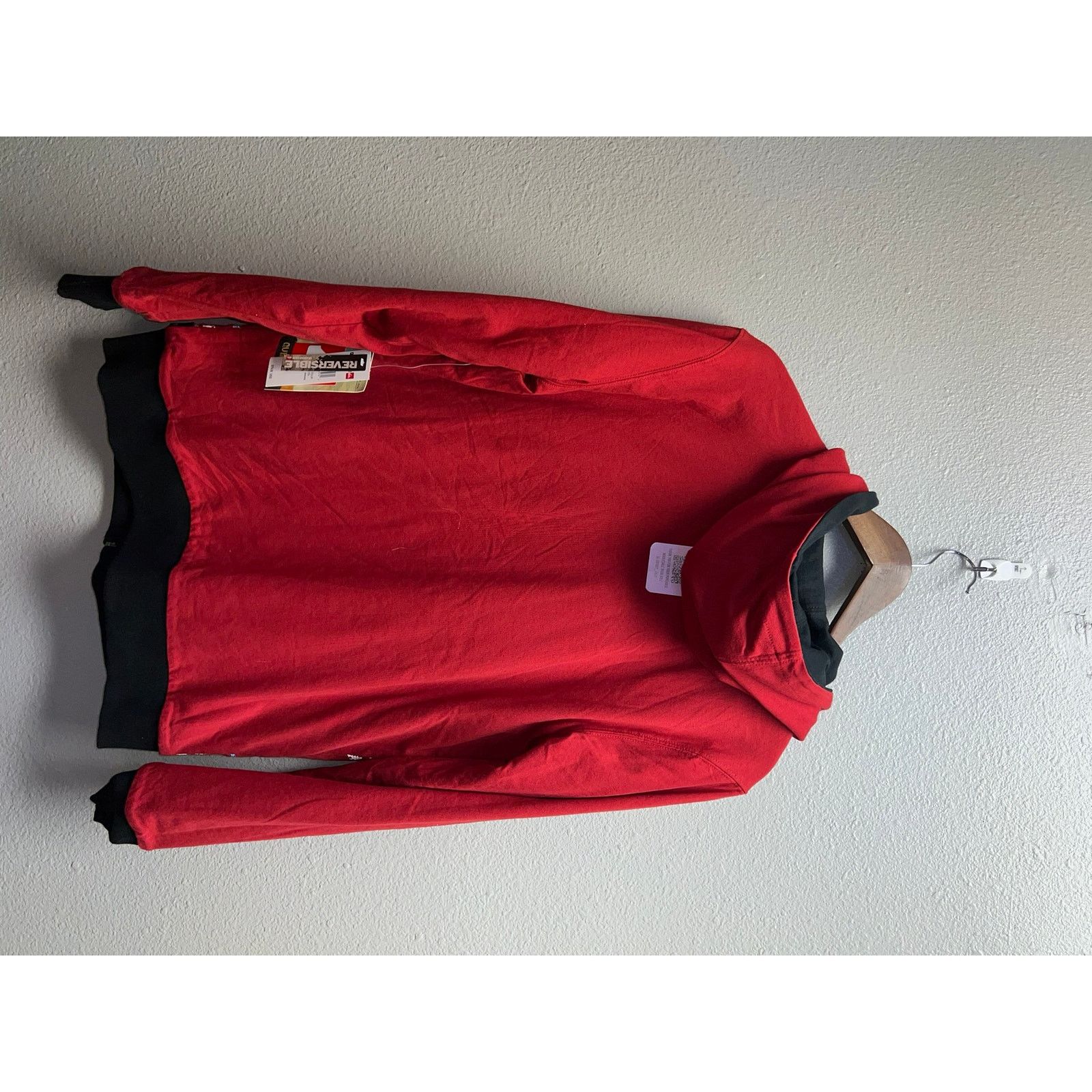Vintage Vintage Quiksilver Reversible Hoodie Torqued Christmas NWT M Size US M / EU 48-50 / 2 - 12 Thumbnail
