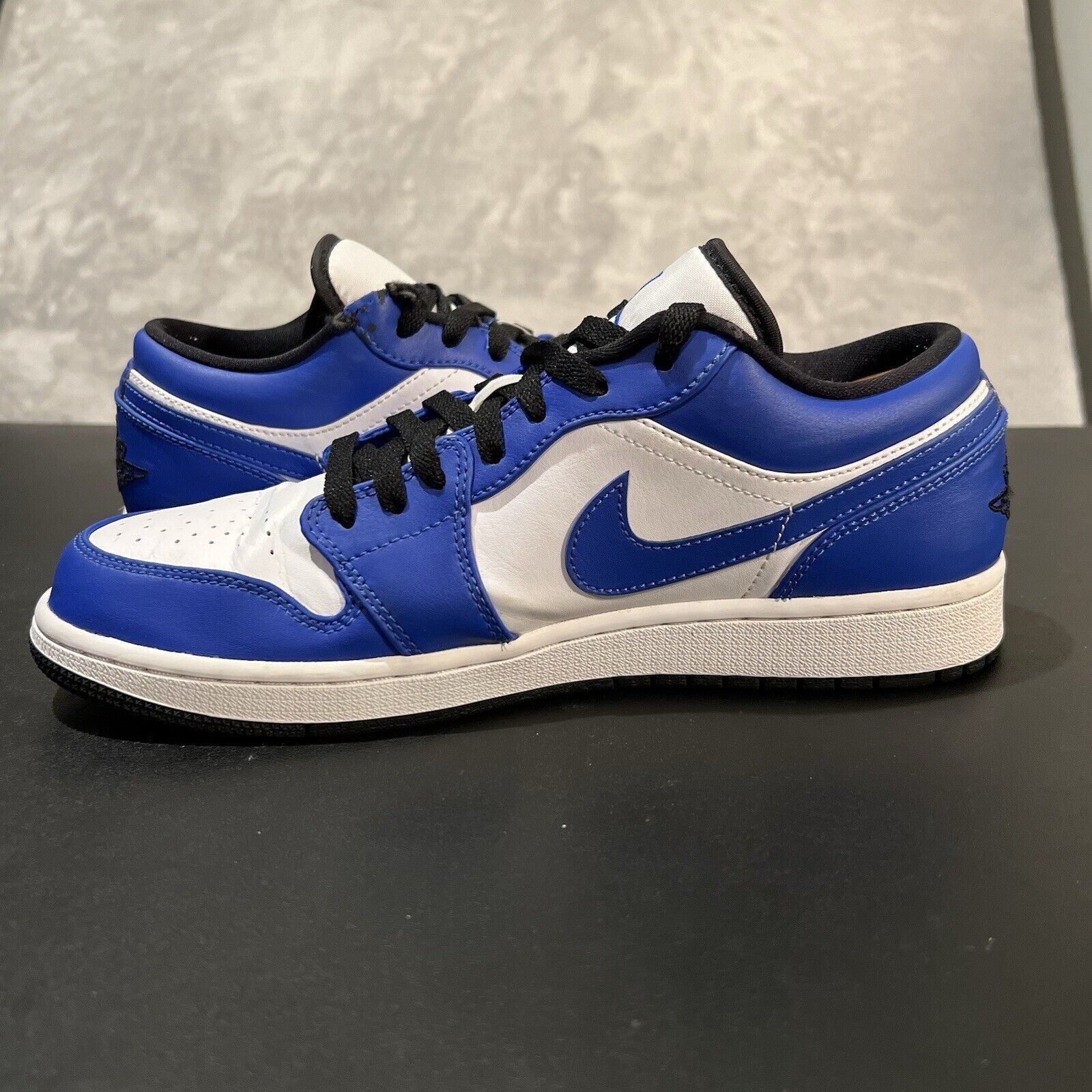 Jordan Brand Jordan 1 Retro Low Men's 9.5 Game Royal 553558-124 Athletic Size US 9.5 / EU 42-43 - 9 Thumbnail