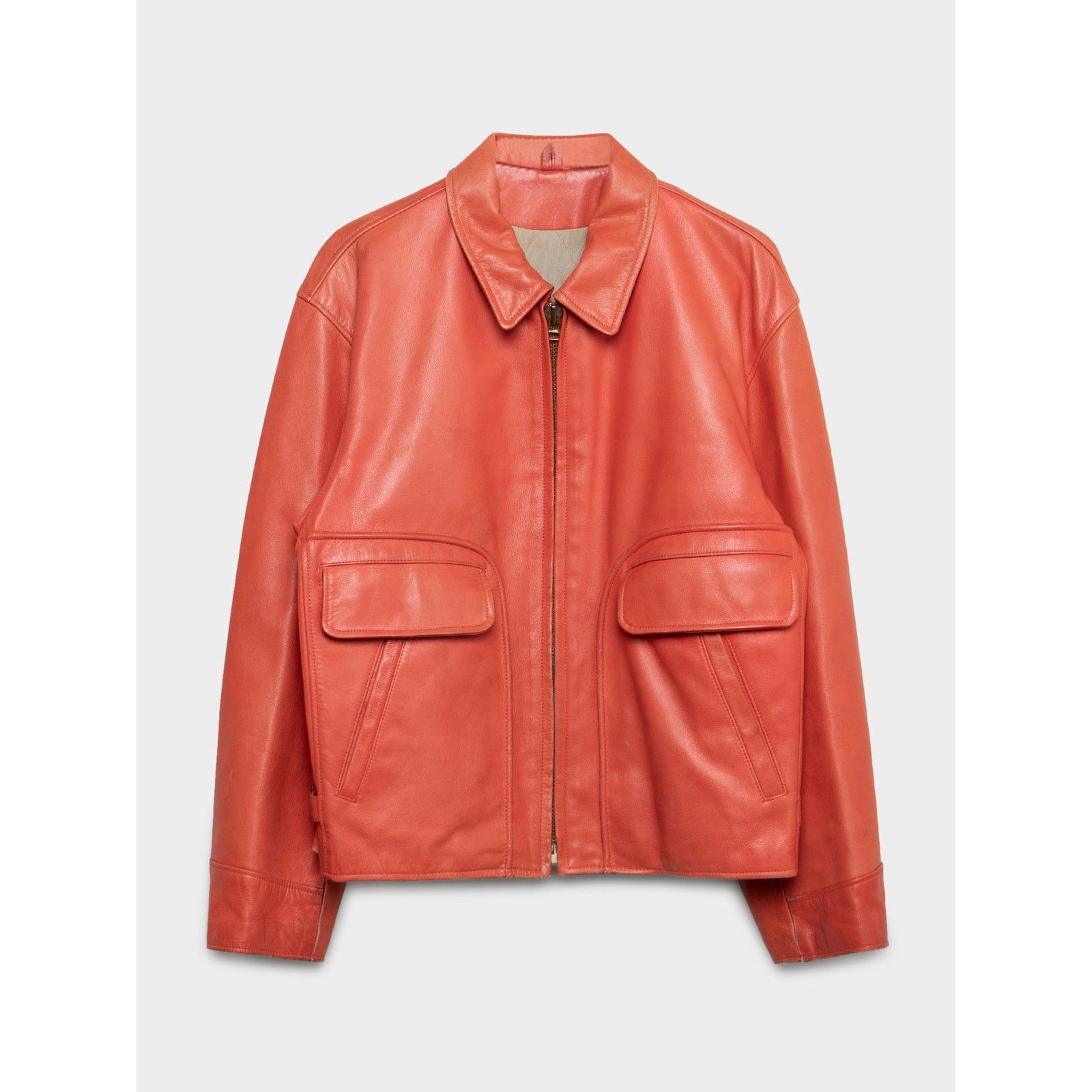 Yohji Yamamoto AW91 22nd Century Sweetheart Leather Jacket Size US M / EU 48-50 / 2 - 2 Thumbnail