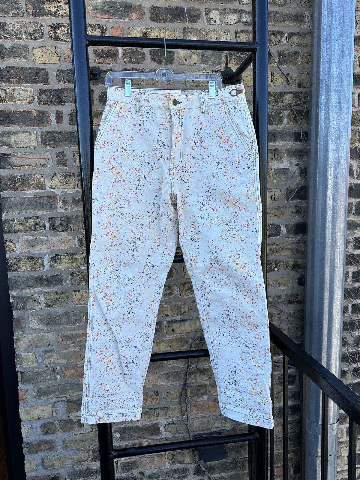 image of Brain Dead Gardening Pant Whispering White, Men's (Size 32)