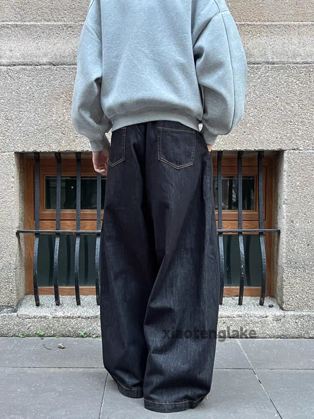 Designer × Jean × Vintage utility patchwork loose baggy skate hiphop jeans Size US 32 / EU 48 - 6 Thumbnail