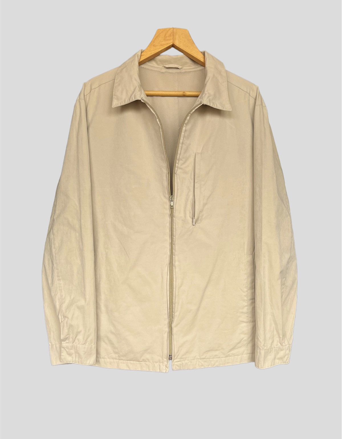 Yves Saint Laurent Yves Saint Laurent Beige Jacket Size US M / EU 48-50 / 2 - 2 Thumbnail