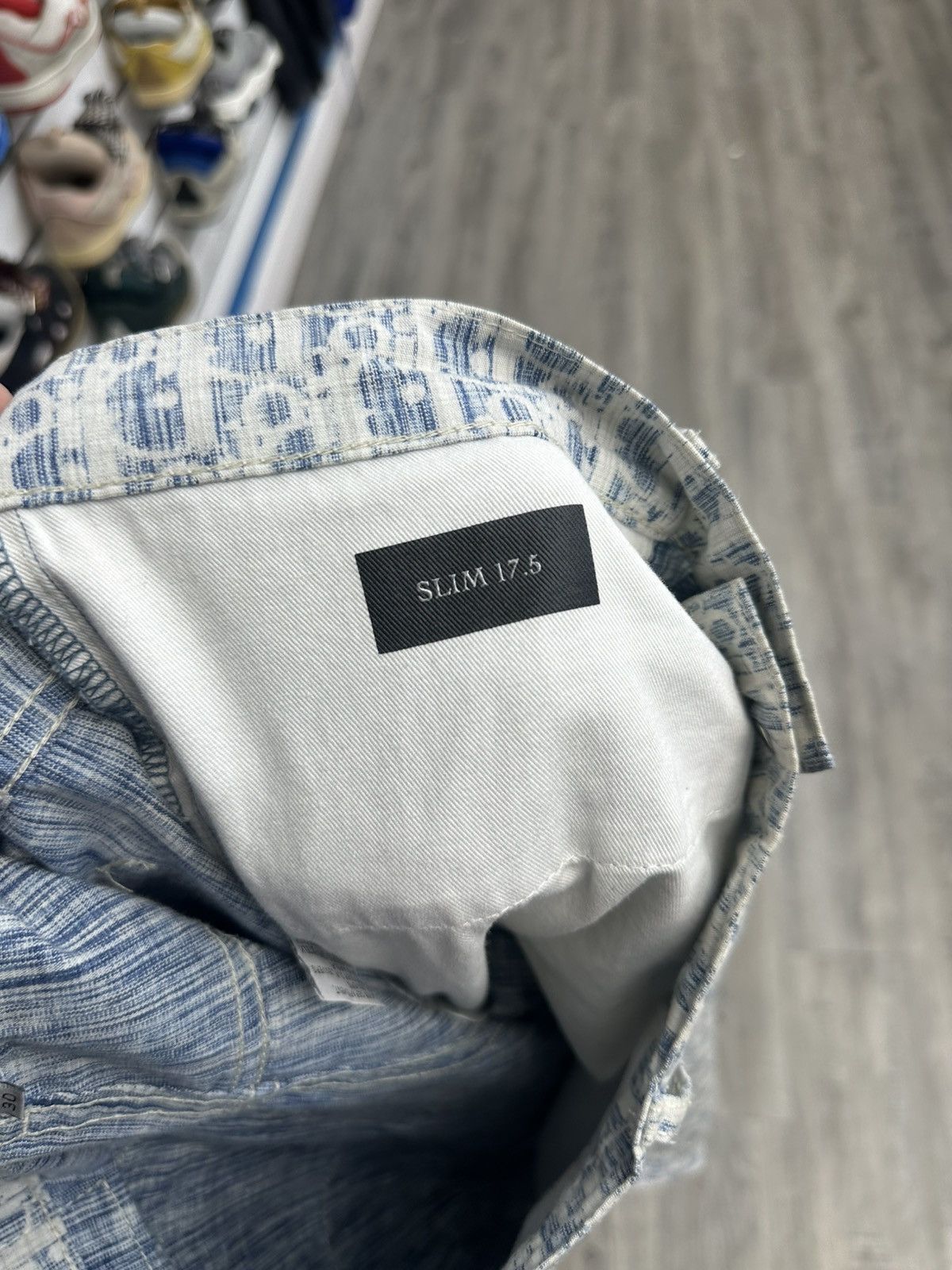 Dior Dior Blue Monogram Denim Slim Jeans Size US 30 / EU 46 - 6 Thumbnail