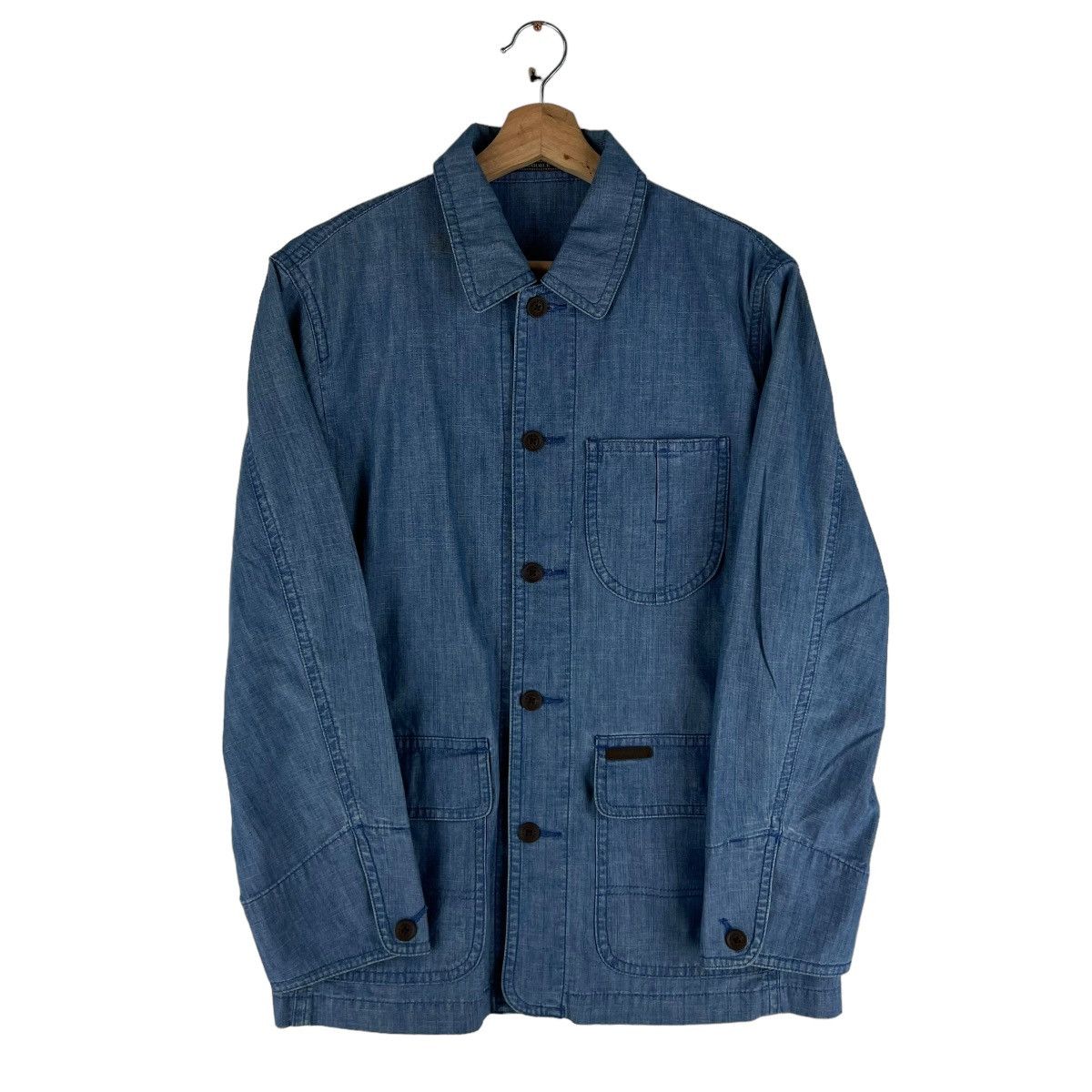 Other 🔥VINTAGE CHORE WORK JACKET CROCODILE POCKET ISSEY MIYAKE Size US M / EU 48-50 / 2 - 1 Thumbnail