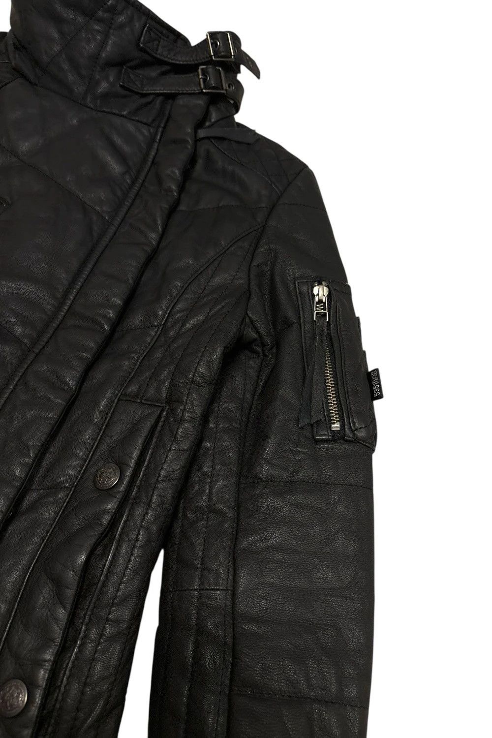 5351 POUR LES FEMMES 5351 Pour Les Femmes goat leather asymmetric jacket Size US S / EU 44-46 / 1 - 4 Thumbnail