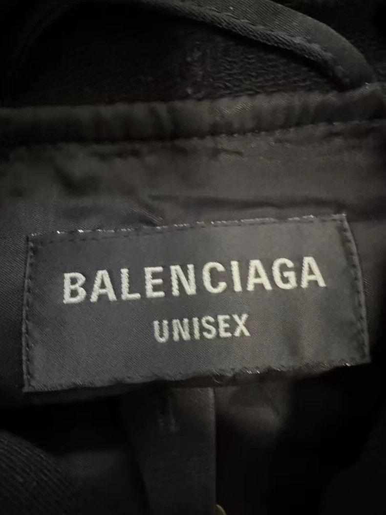 Balenciaga Balenciaga Black Bomber pilot jacket in autumn and winter Size US XXS / EU 40 - 3 Thumbnail