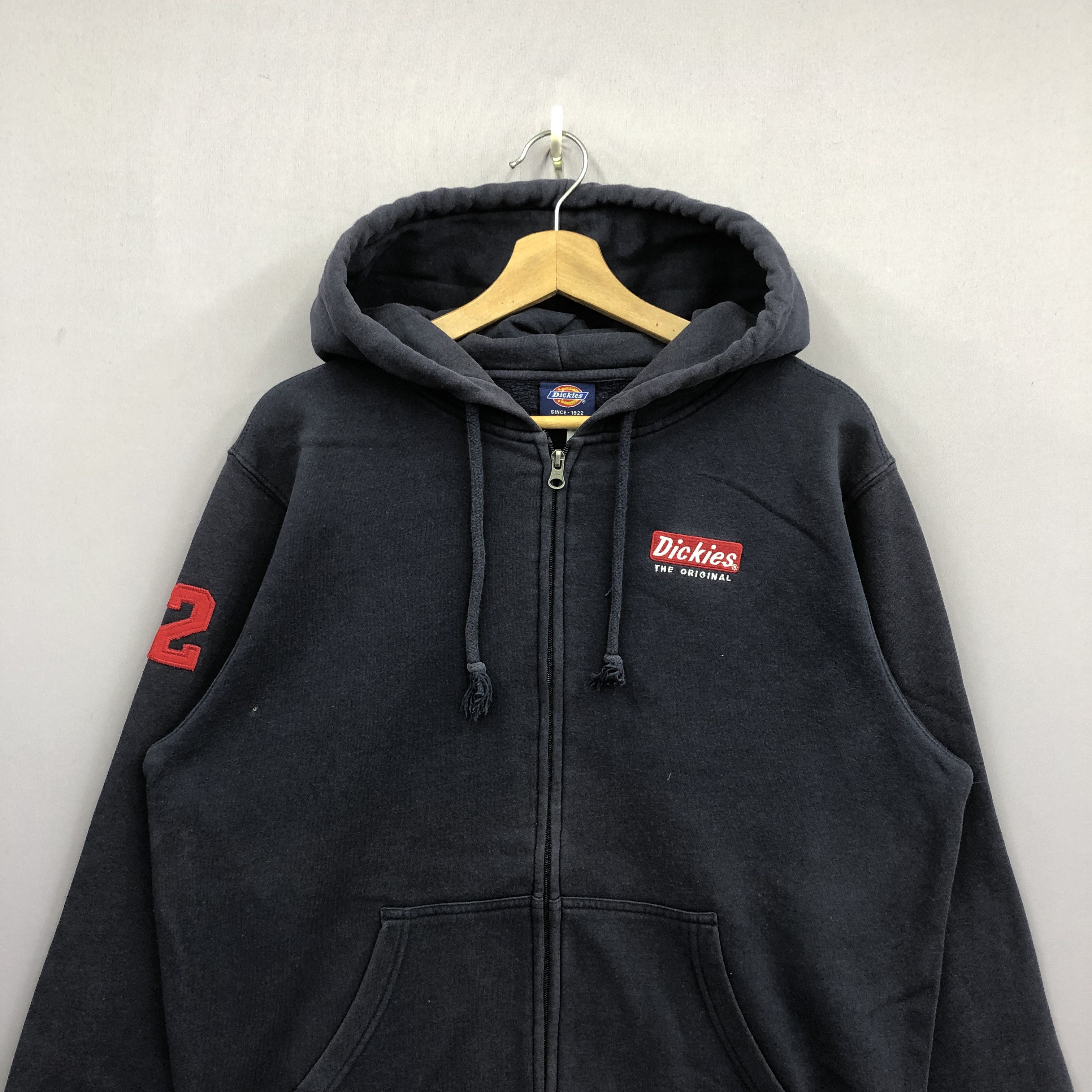 Dickies Vintage 90s Dickies Hoodie Sweater Dickies Zipper Sweatshirt Size US M / EU 48-50 / 2 - 3 Thumbnail