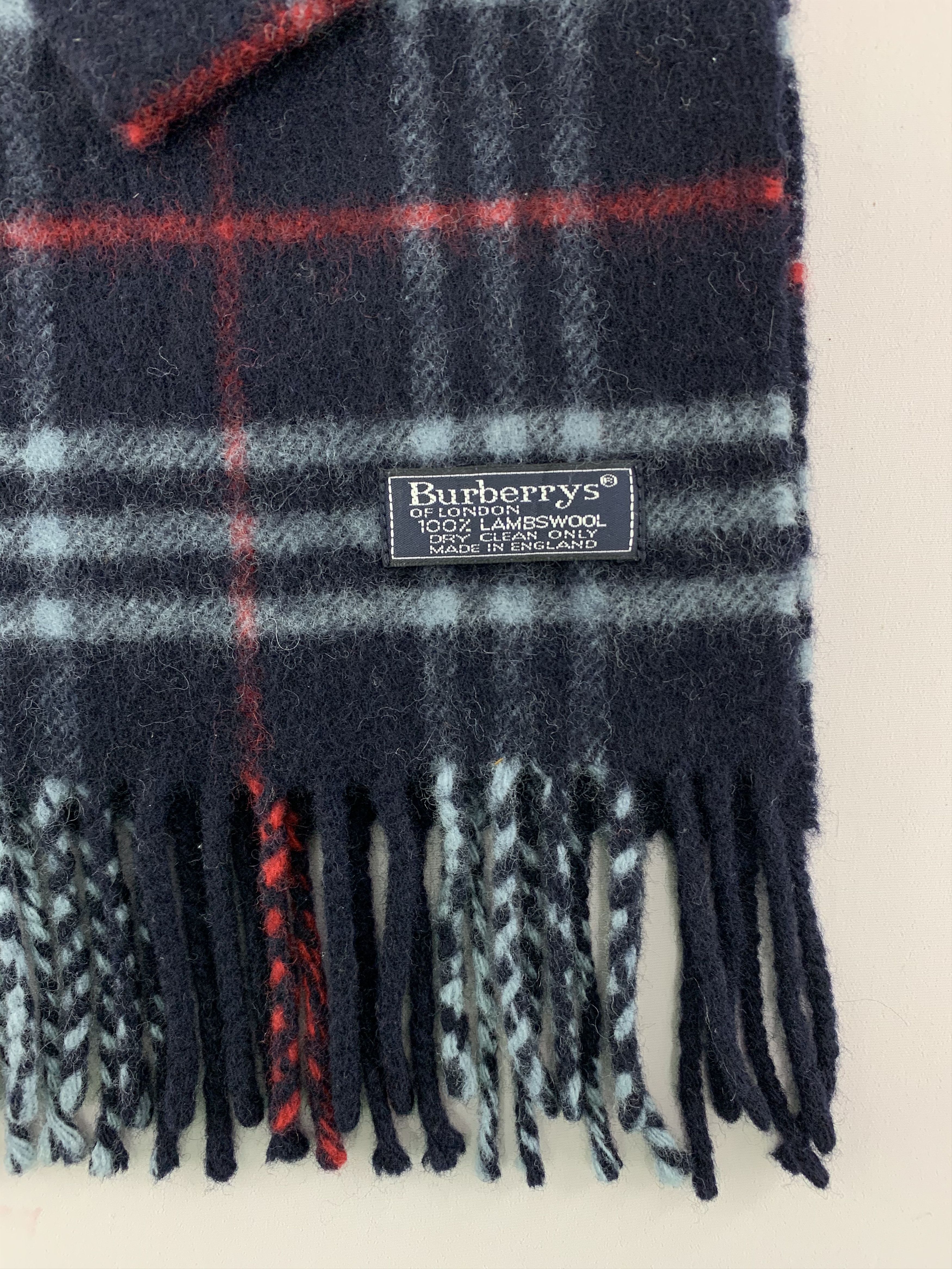 Burberry Burberry Scarf Wool Muffler Neck Wrap BL5027 Size ONE SIZE - 4 Thumbnail