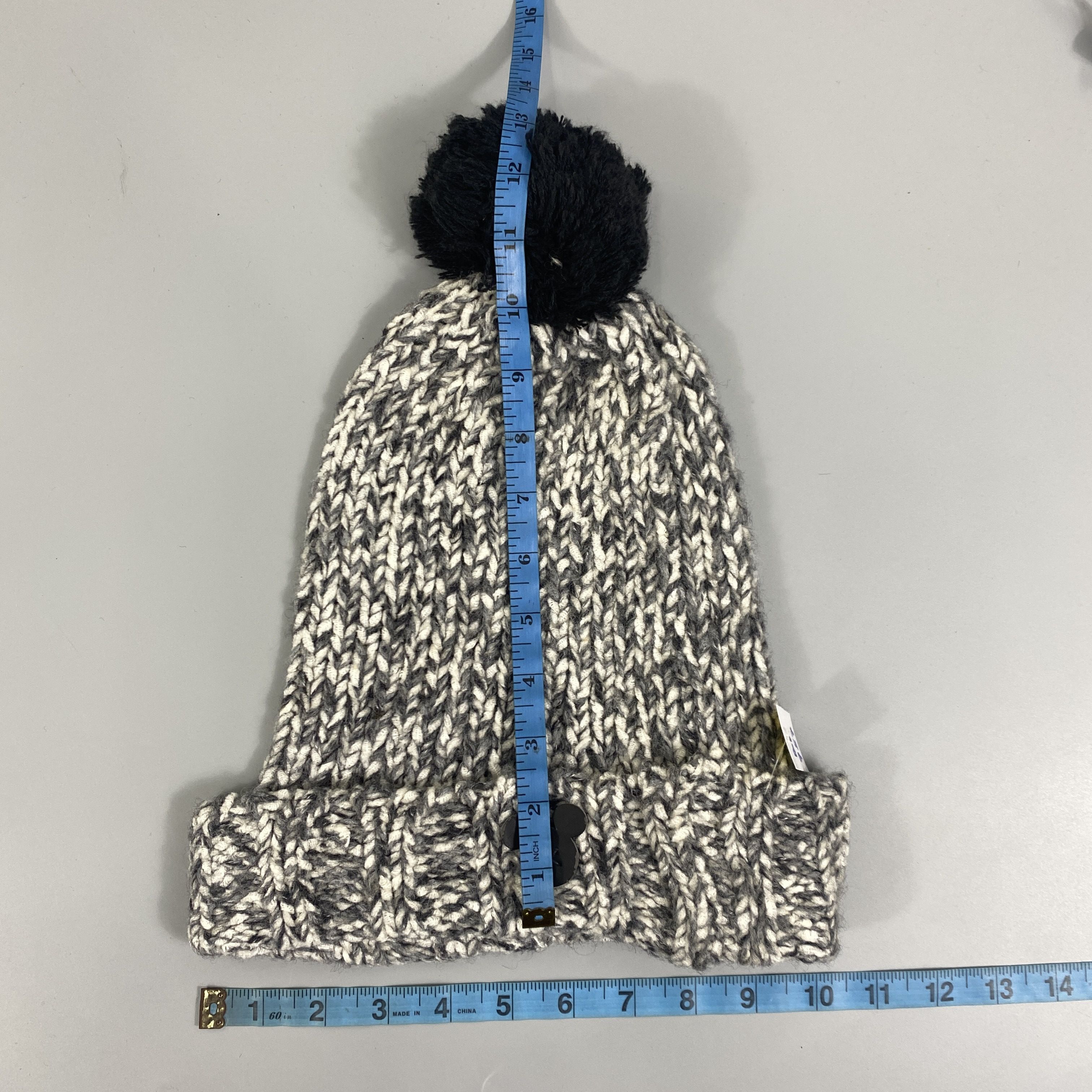 Disney Disney Mickey Knit Beanie Pom Pom -BN757 Size ONE SIZE - 5 Thumbnail