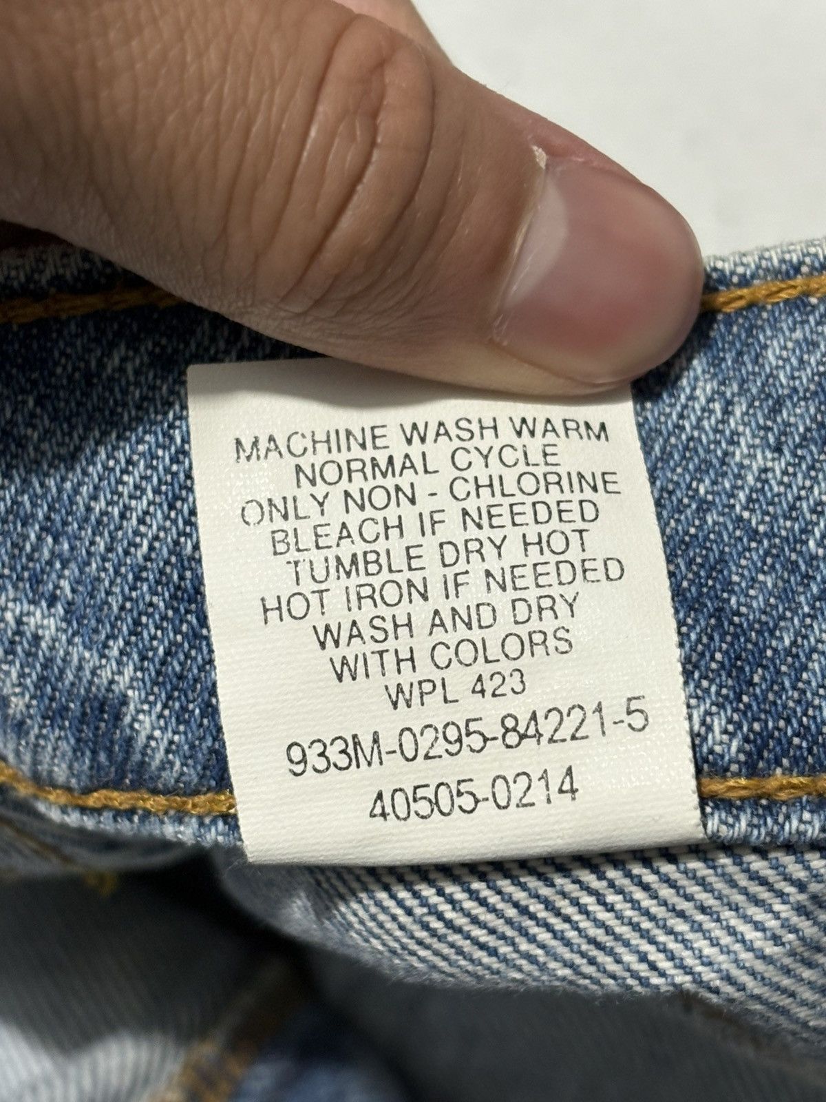 Levi's 30x30 29x32 90s Levis Orange Tab 505 Lot Denim Bundle USA Size US 30 / EU 46 - 19 Thumbnail